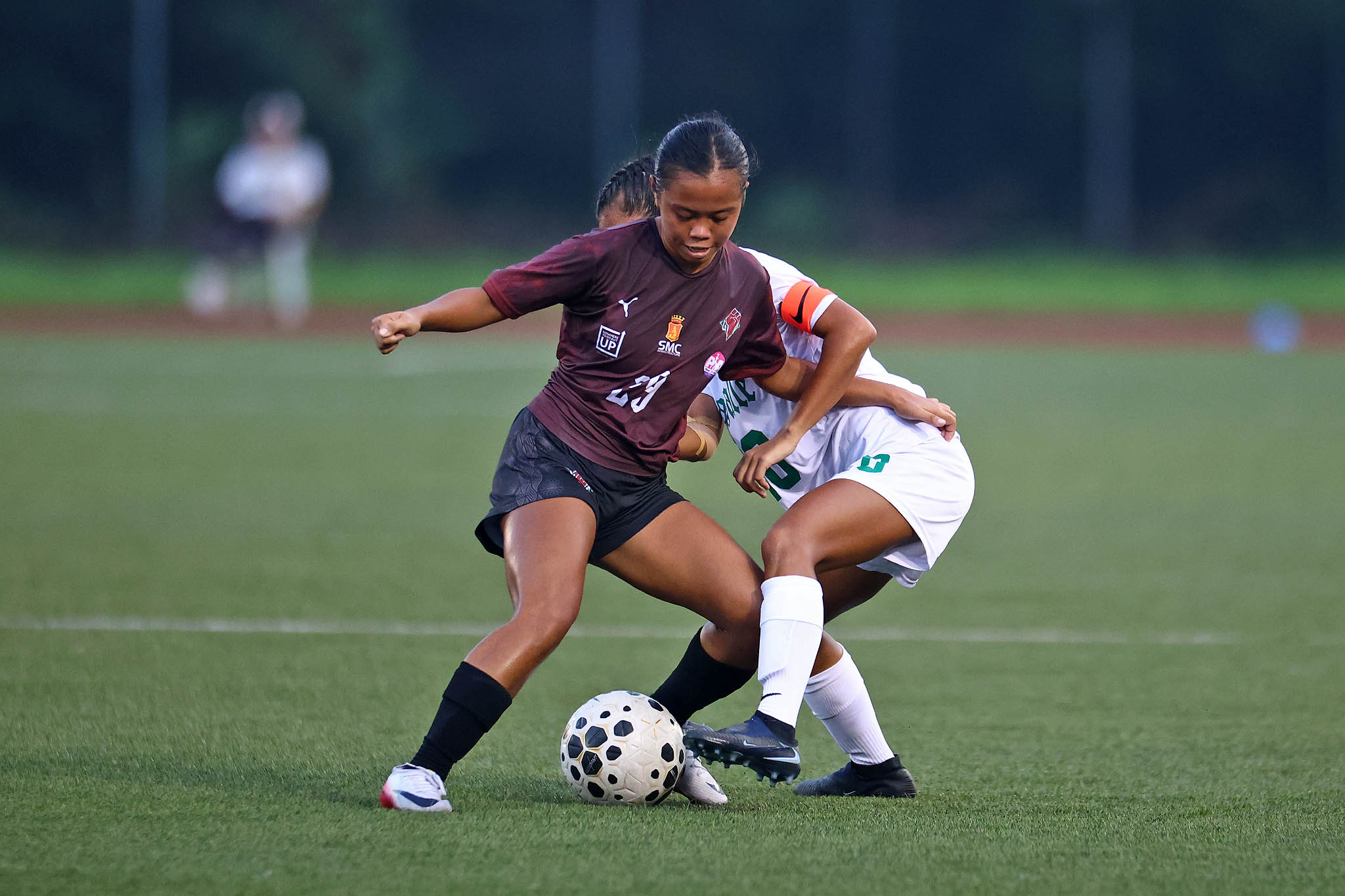 UAAP-86-WFB-Isalyn-Tundag La Salle bounces back, boots out UP in UAAP Women's Football contention DLSU Football News UAAP UP - philippine sports news