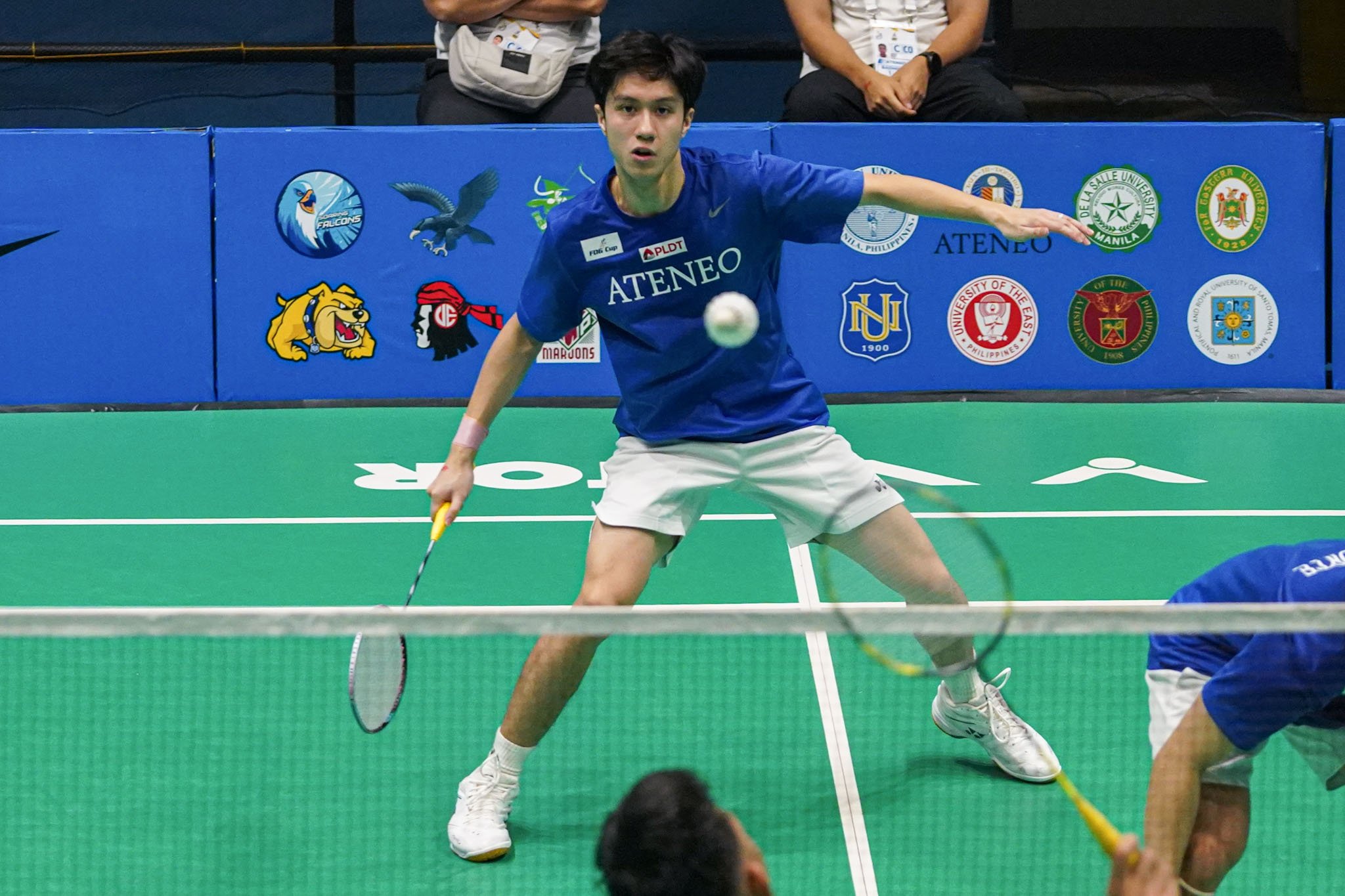 UAAP-88-Badminton-MensADMU-vs-DLSU_RAMOS-Robert-09009 UP dethrones NU, sets first-ever UAAP Men's Badminton Final clash vs Ateneo ADMU Badminton DLSU News NU UAAP UP - philippine sports news