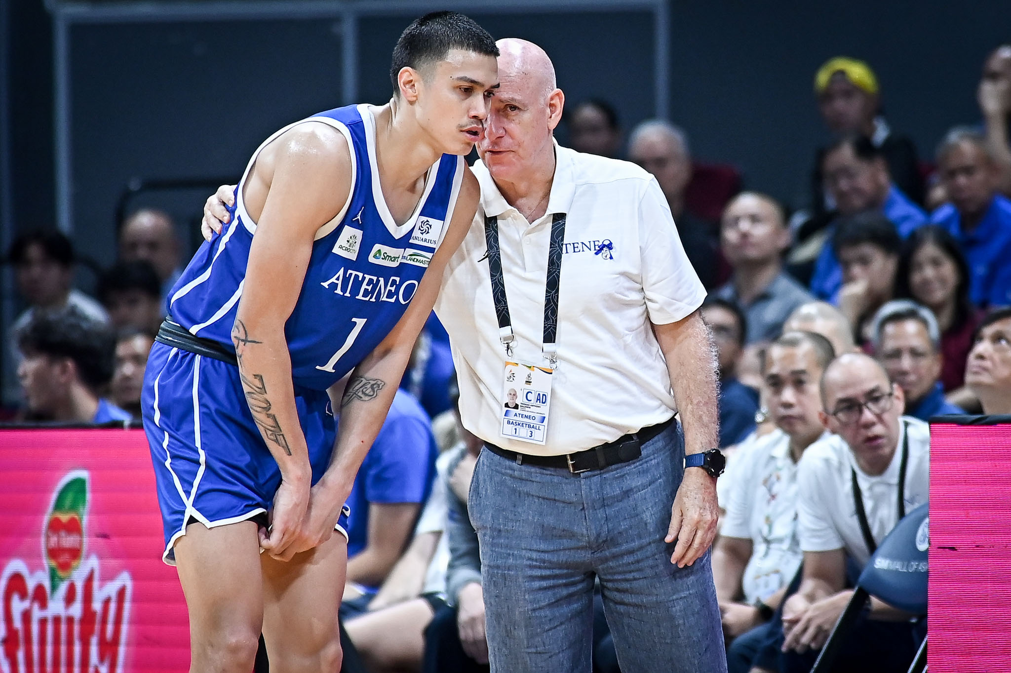 UAAP-88-MBB-UP-vs.-ADMU-Kymani-Ladi-5081 Tab Baldwin urges Ateneo to learn from UP’s toughness after first loss ADMU Basketball News UAAP - philippine sports news