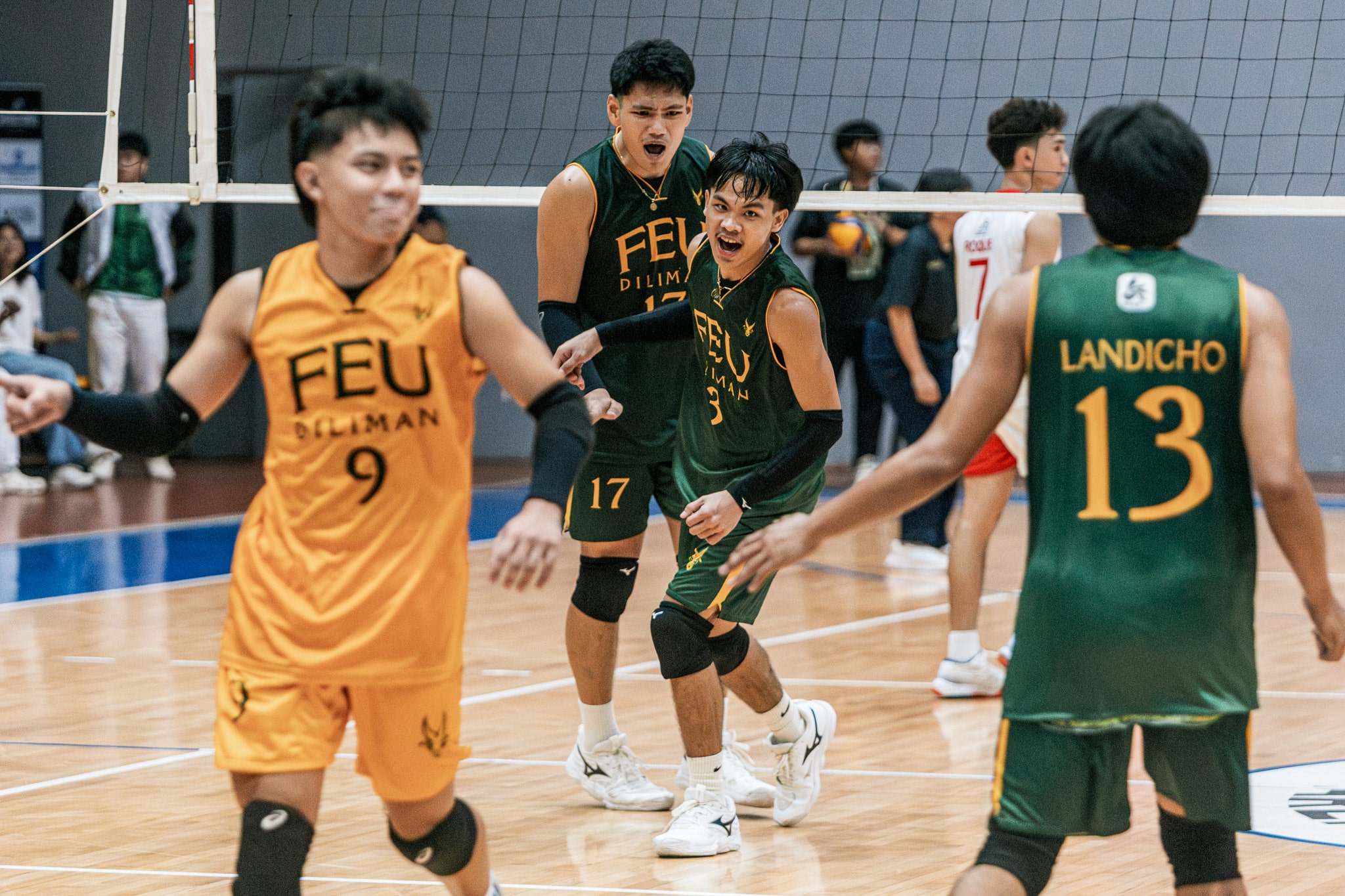 UAAP-S88-BOYS-VOLLEYBALL-FEU-vs-UE-Lopez-and-Manlapaz-min NUNS completes UAAP Boys' Volleyball 1st round sweep, avenges loss to UST ADMU AdU DLSU FEU News NU UAAP UE UP UST Volleyball - philippine sports news