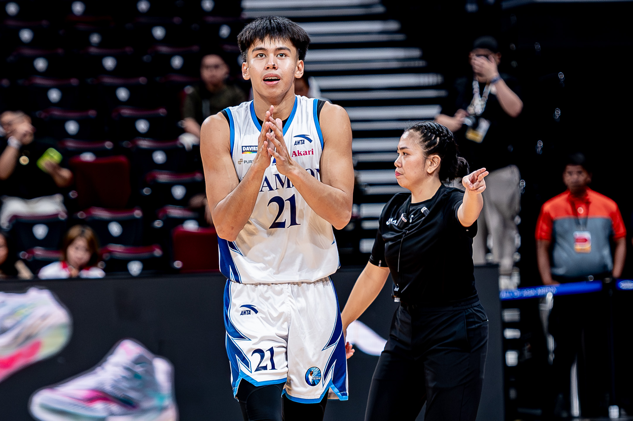 UAAP-S88-MBB-ADU-vs.-UE-John-Medina-1529 Clutch Ronzone triple quells UE rally as Adamson takes share of fifth in UAAP Men's Basketball AdU Basketball News UAAP UE - philippine sports news