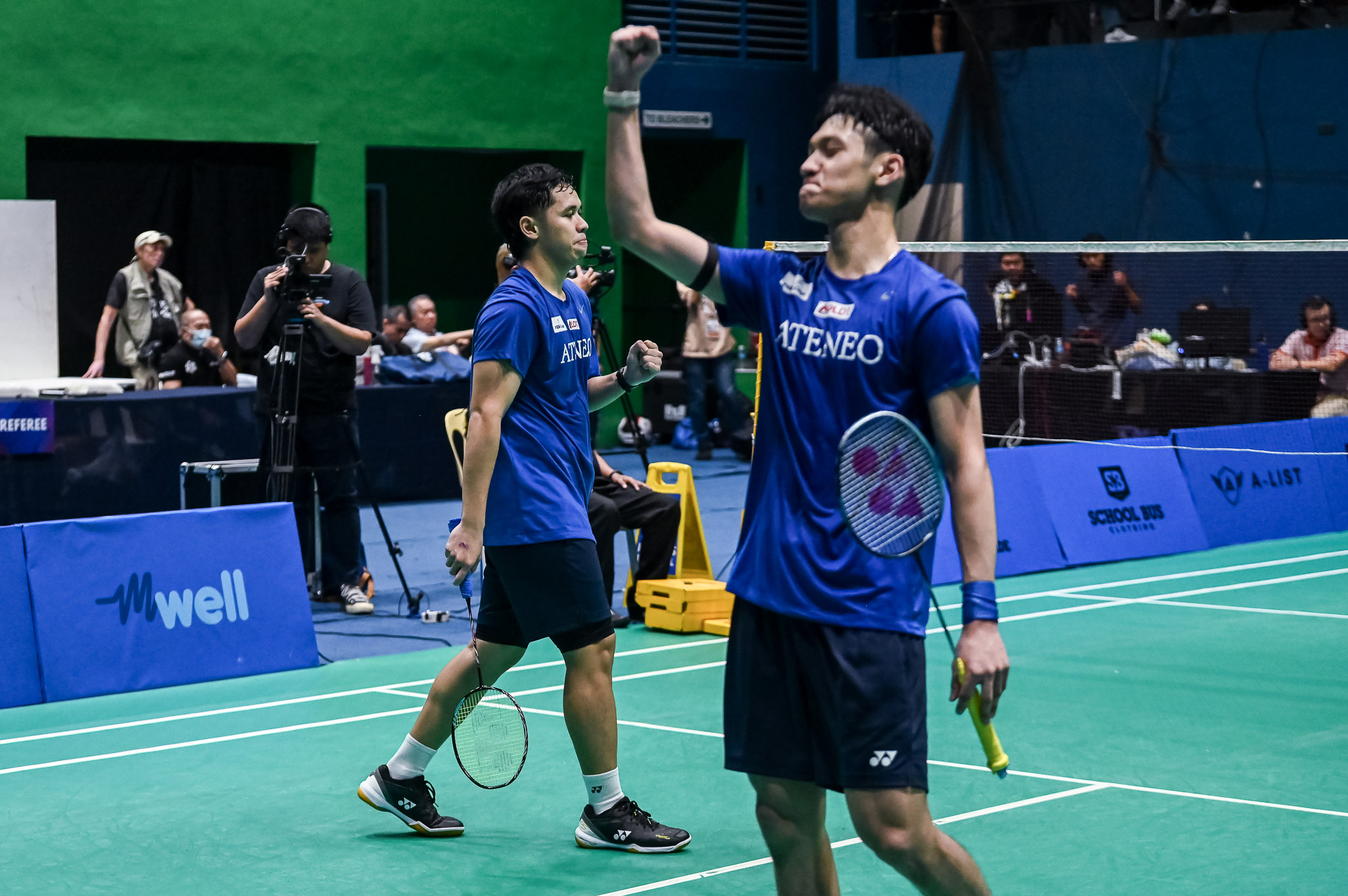 UAAP-Season-88-Badminton-Arthur-Samuel-Jr-G-Salvado-6220 Ateneo completes perfect 7-0 UAAP Men's Badminton season in historic 'Battle of Katipunan' finals ADMU Badminton DLSU News NU UAAP UP - philippine sports news