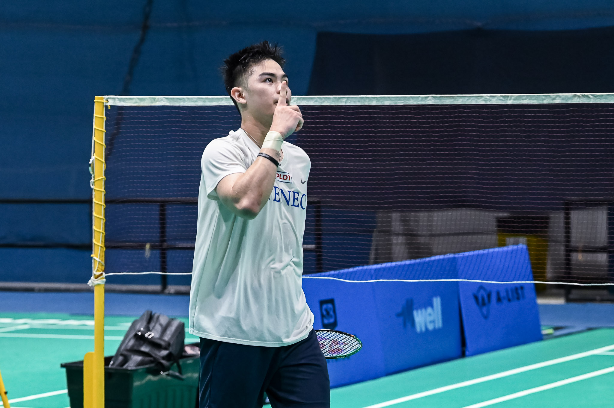 UAAP-Season-88-Badminton-Lyrden-V-Laborte-5820 Ateneo completes perfect 7-0 UAAP Men's Badminton season in historic 'Battle of Katipunan' finals ADMU Badminton DLSU News NU UAAP UP - philippine sports news