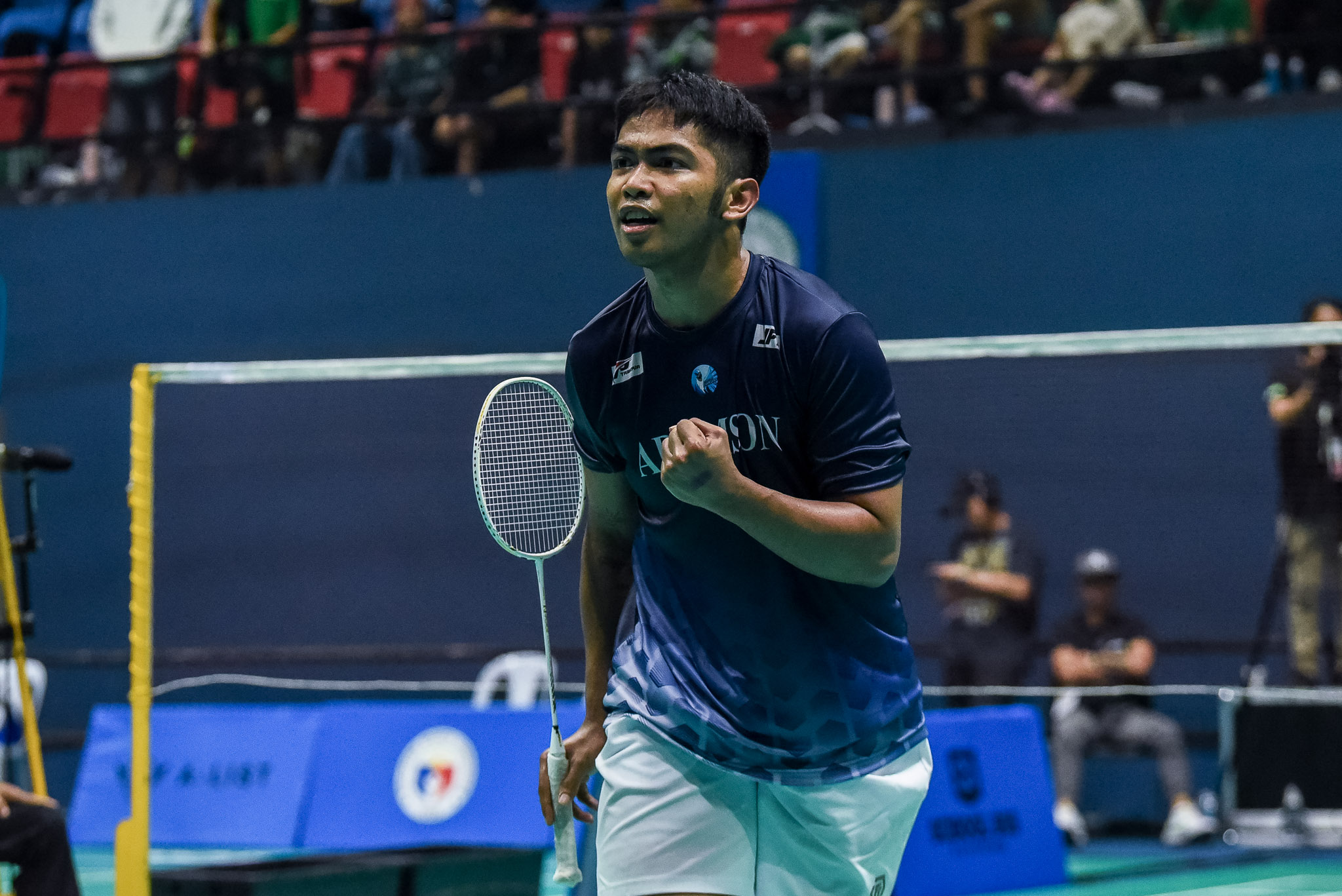 UAAP-Season-88-Badminton-UST-vs-UP-Nathan-Acedillo-8666 Ateneo, NU secure top seeds in UAAP Men's Badminton Final Four ADMU AdU Badminton DLSU News NU UAAP UP UST - philippine sports news