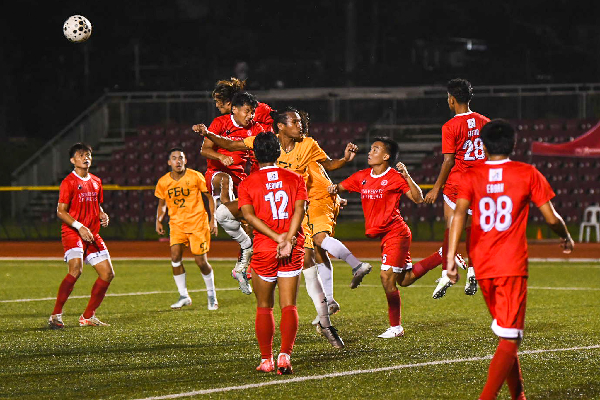 UAAP-Season-88-Mens-Football-FEU-vs-UE-UE Mamon’s hat trick lifts FEU past 10-man UE, back to 2nd in UAAP Men's Football FEU Football News UAAP UE - philippine sports news