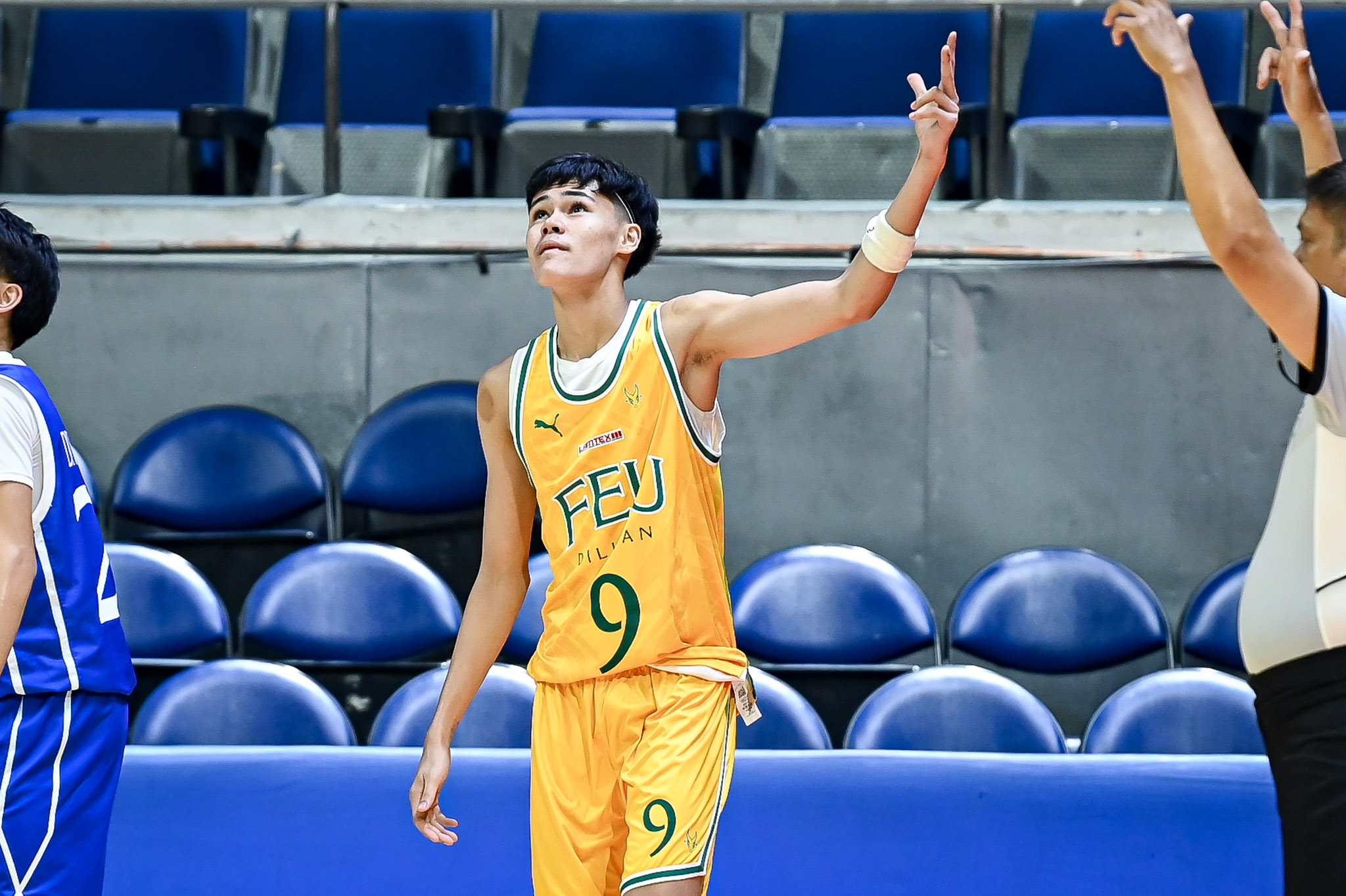 UAAP88-JHSBB-DWYNE-ENRIQUEZ-7107 NUNS blows out UPIS by 68 to open UAAP Juniors Basketball Round 2 ADMU Basketball FEU News NU UAAP UP - philippine sports news