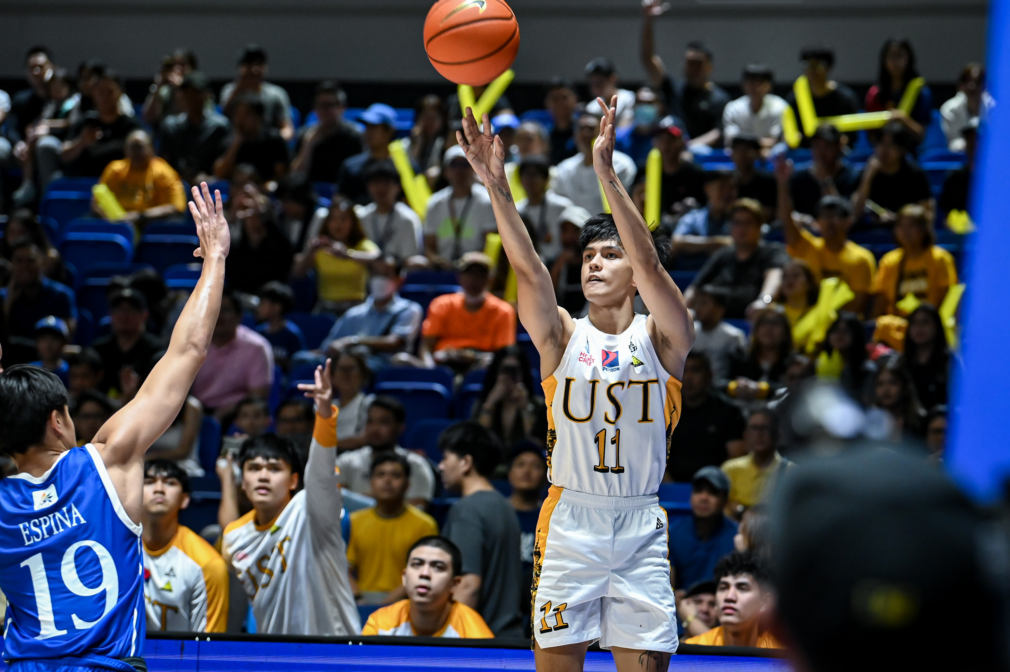 UAAP88-MBB-FORTH-PADRIGAO-2765-1 UAAP Men's Basketball: UST turns BEG into QPav, outlasts Ateneo in epic 3OT thriller ADMU Basketball News UAAP UST - philippine sports news
