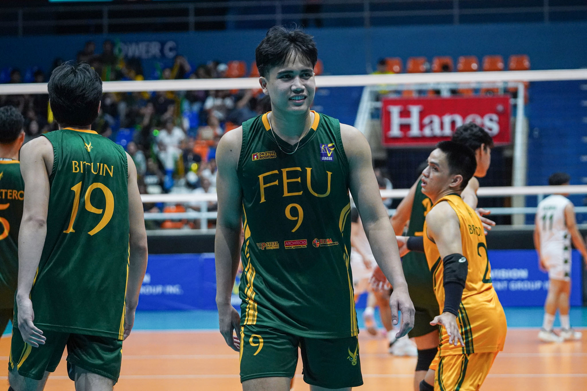 VL2025-MVT-Finals-DLSU-vs-FEU_FEU_SAAVEDRA-Zhydryx-02073 La Salle sweeps FEU, moves on cusp of V-League redemption DLSU FEU News V-League Volleyball - philippine sports news