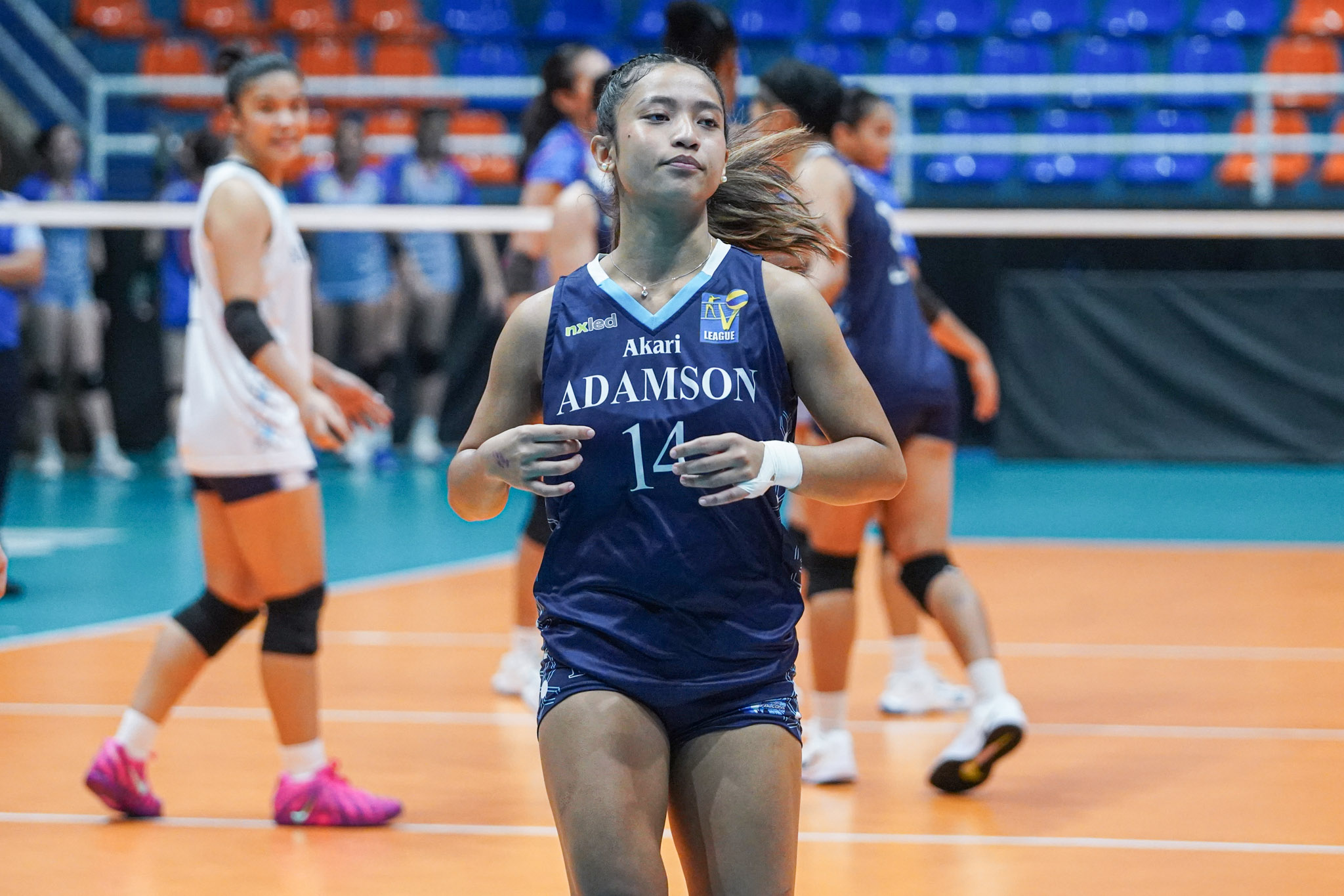 VL2025-WMVT-AU-vs-ADU_ADU_SAGAYSAY-Felicity-07171 Shaina Nitura tows Adamson to V-League Finals AdU AU News V-League Volleyball - philippine sports news