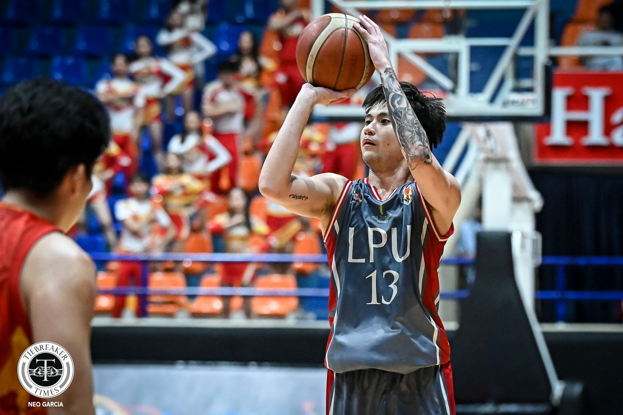 NCAA-101-SRS-LPU-vs.-SSCR-Gyle-Montano-1108 Barba, Daileg power Lyceum past San Sebastian to NCAA 101 quarters Basketball LPU NCAA News SSC-R - philippine sports news