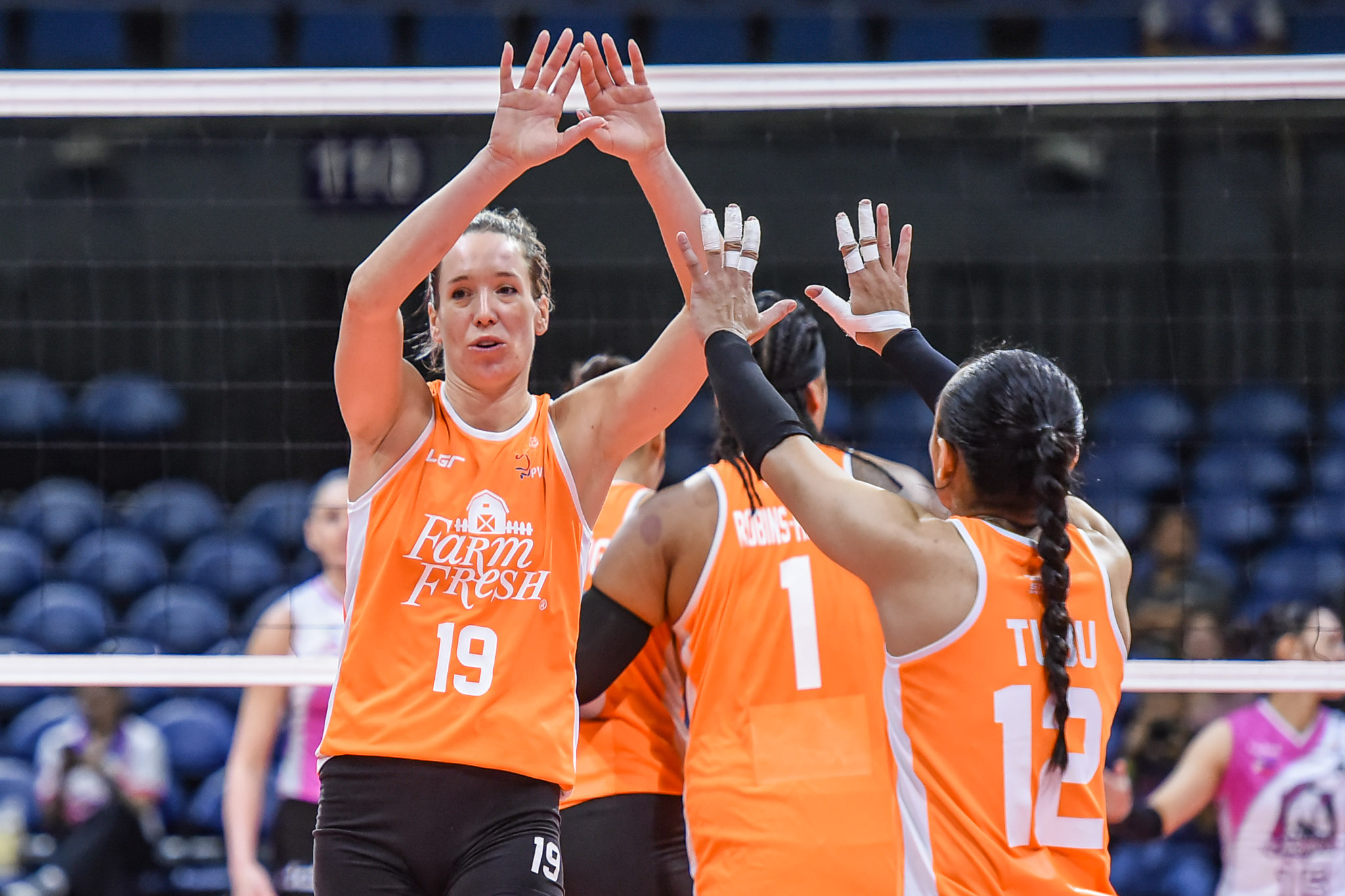 PVL-RC-25-Akari-vs.-Farm-Fresh-Eli-Rousseaux-1689 Lodi on Farm Fresh's shock QF exit: 'We never felt we were the number one team' News PVL Volleyball - philippine sports news