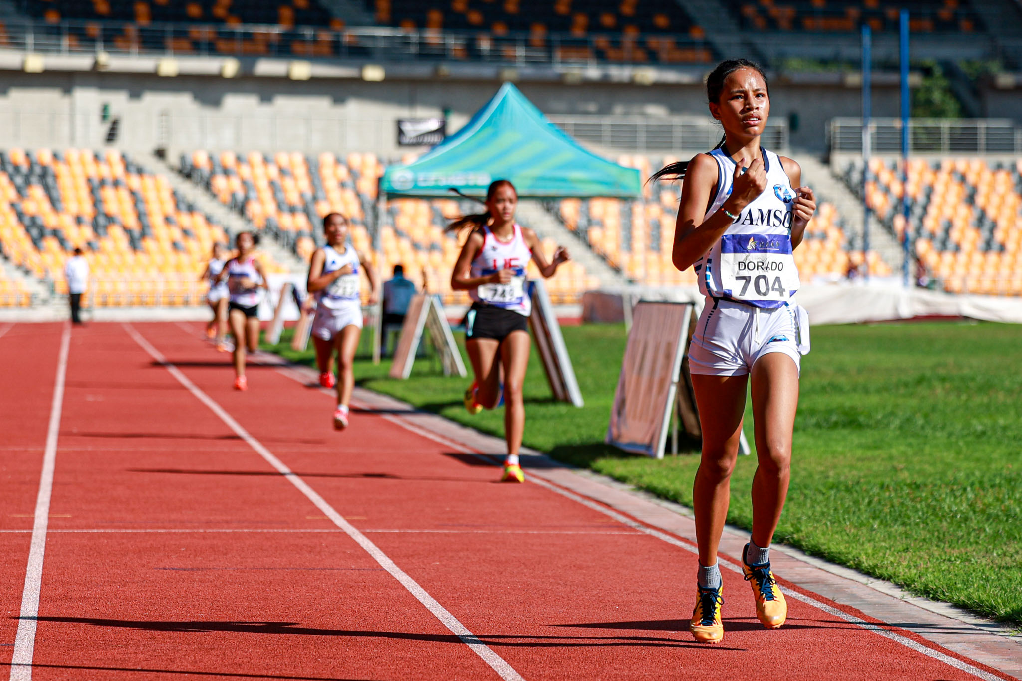 UAAP-88-Athletics-3000M-Womens-Dorado-Erika-4292 NUNS's Aguinaldo shatters Illac Diaz's UAAP boys' long jump record as UST extends lead in HS Athletics ADMU AdU DLSU News NU Track & Field UAAP UE UST - philippine sports news