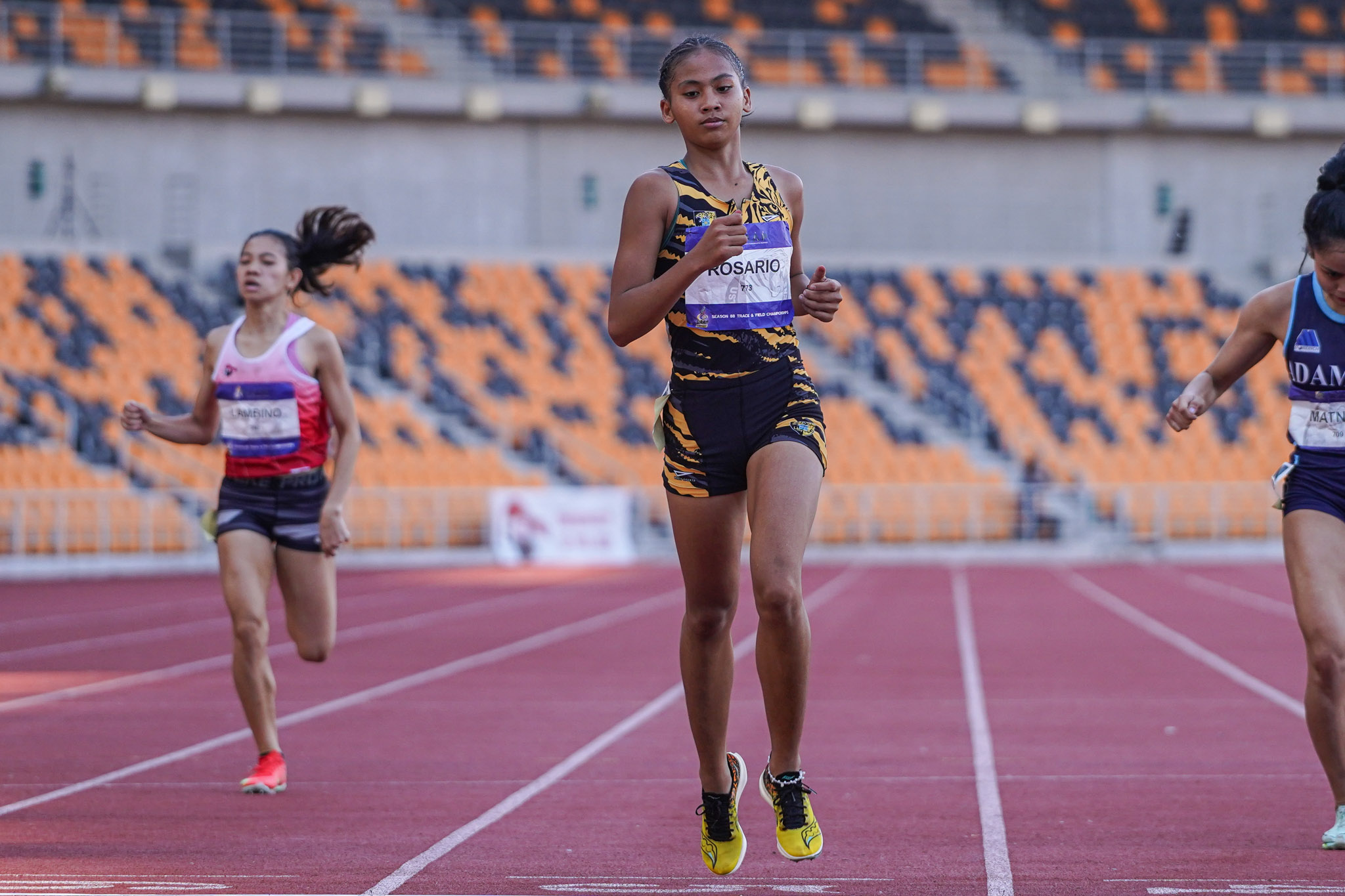 UAAP-88-Athletics-400m-Girls-ROSARIO-Franceine-07359 Adamson leaps to UAAP Girls Athletics pole after Day 3, collects 8 silvers, bronze AdU DLSU News NU Track & Field UAAP UE UST - philippine sports news