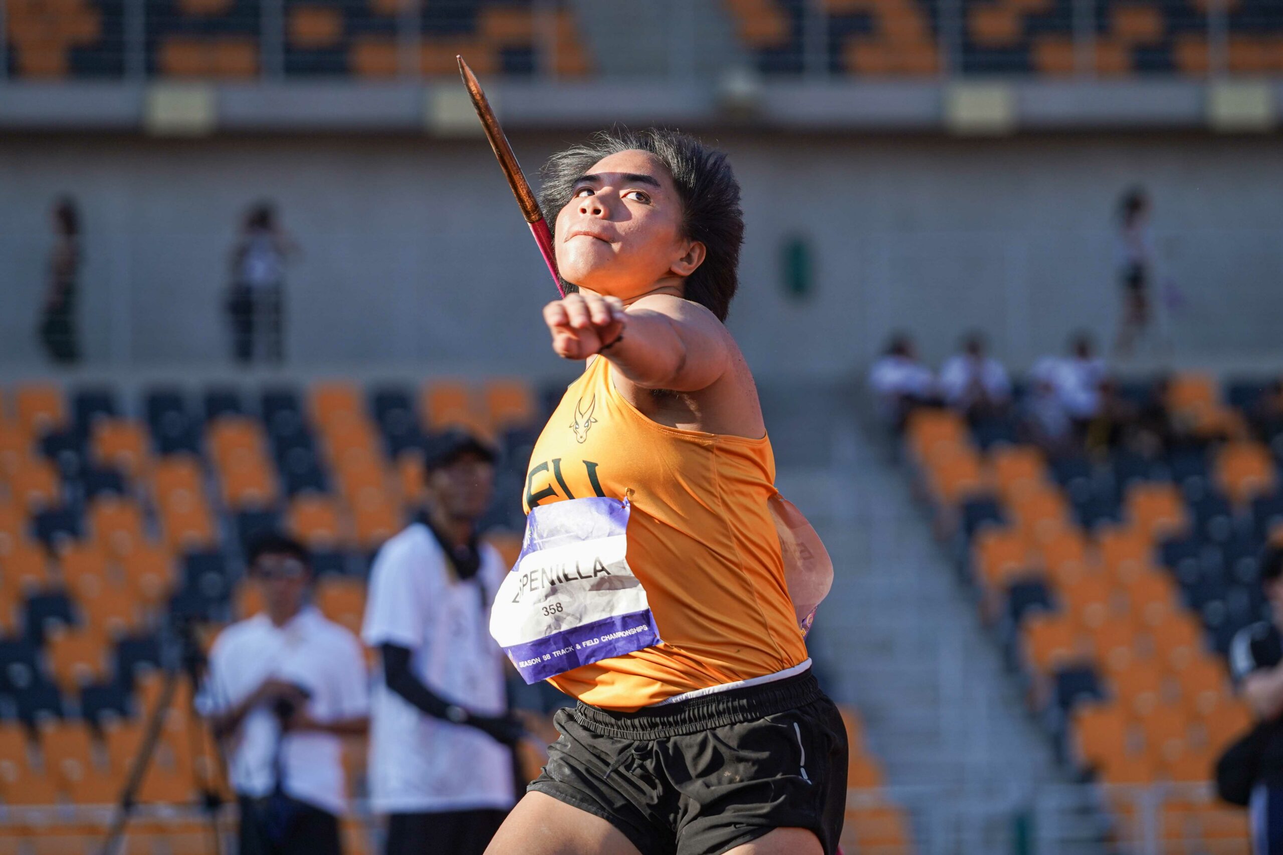 UAAP-88-Athletics-Javelin-Throw-Womens-ESPENILLA-Ana-00338-scaled Magtubo’s record 5,000m win puts FEU ahead in UAAP Women’s Athletics ADMU AdU DLSU FEU News NU Track & Field UAAP UE UP UST - philippine sports news