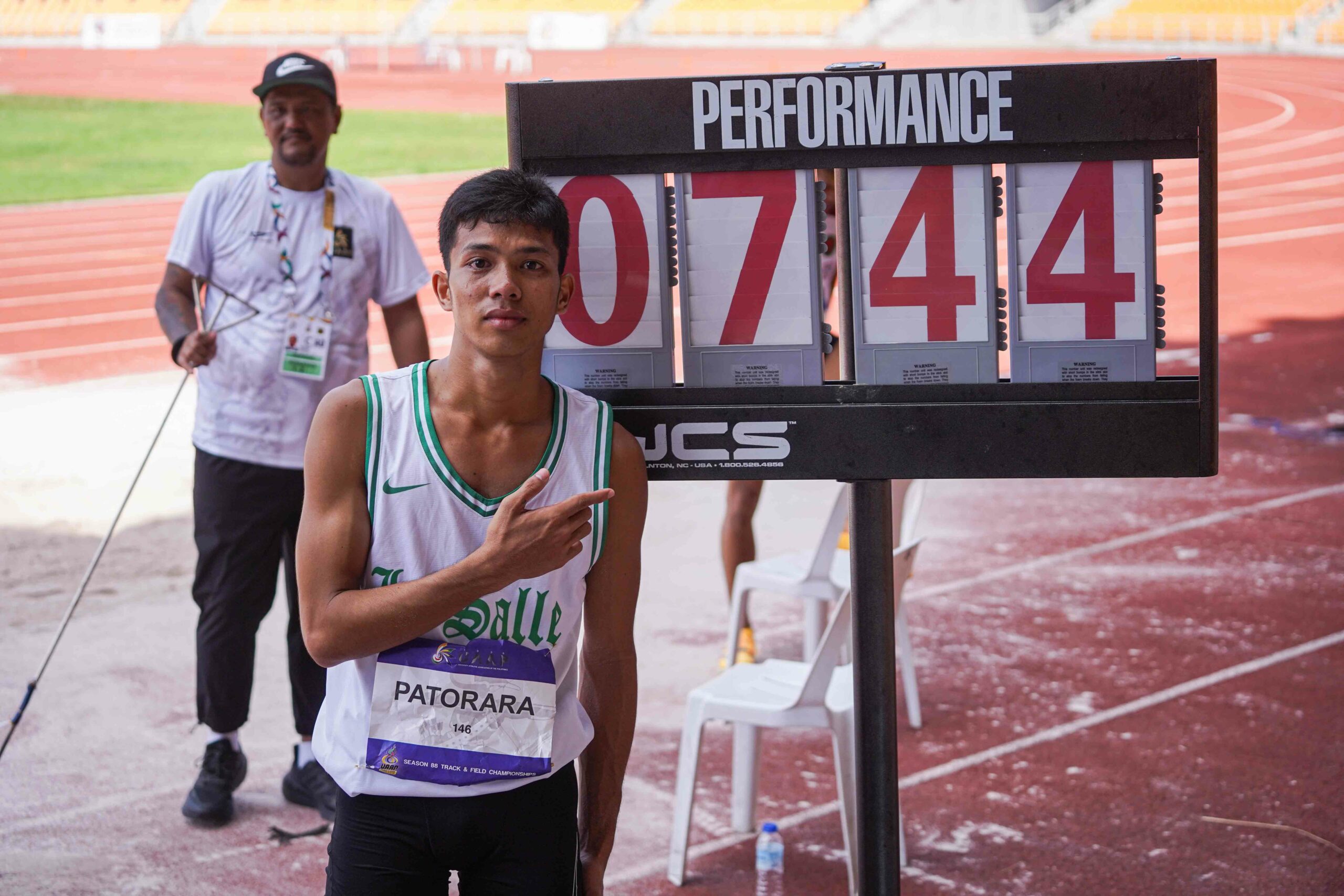 UAAP-88-Athletics-Long-Jump-Mens-PATORARA-Joshua-00711-scaled Magtubo’s record 5,000m win puts FEU ahead in UAAP Women’s Athletics ADMU AdU DLSU FEU News NU Track & Field UAAP UE UP UST - philippine sports news