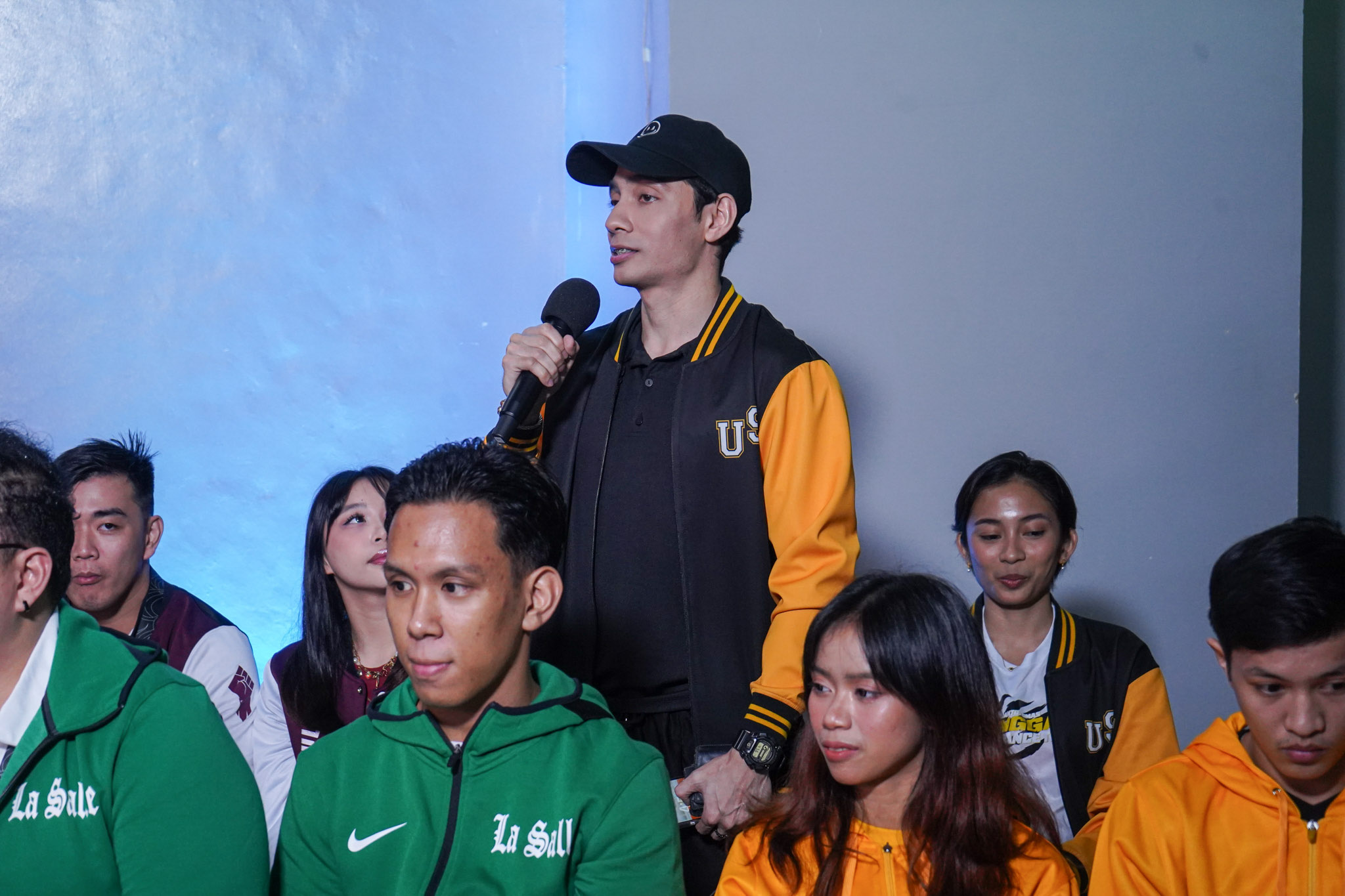 UAAP-88-Cheerdance-Competition-Press-Conference-HC-Mark-Chaiwalla-00491 NU goes ninja, UST brings the spooks as UAAP cheersquads unveil themes ADMU AdU Cheerleading DLSU FEU News NU UAAP UE UP UST - philippine sports news