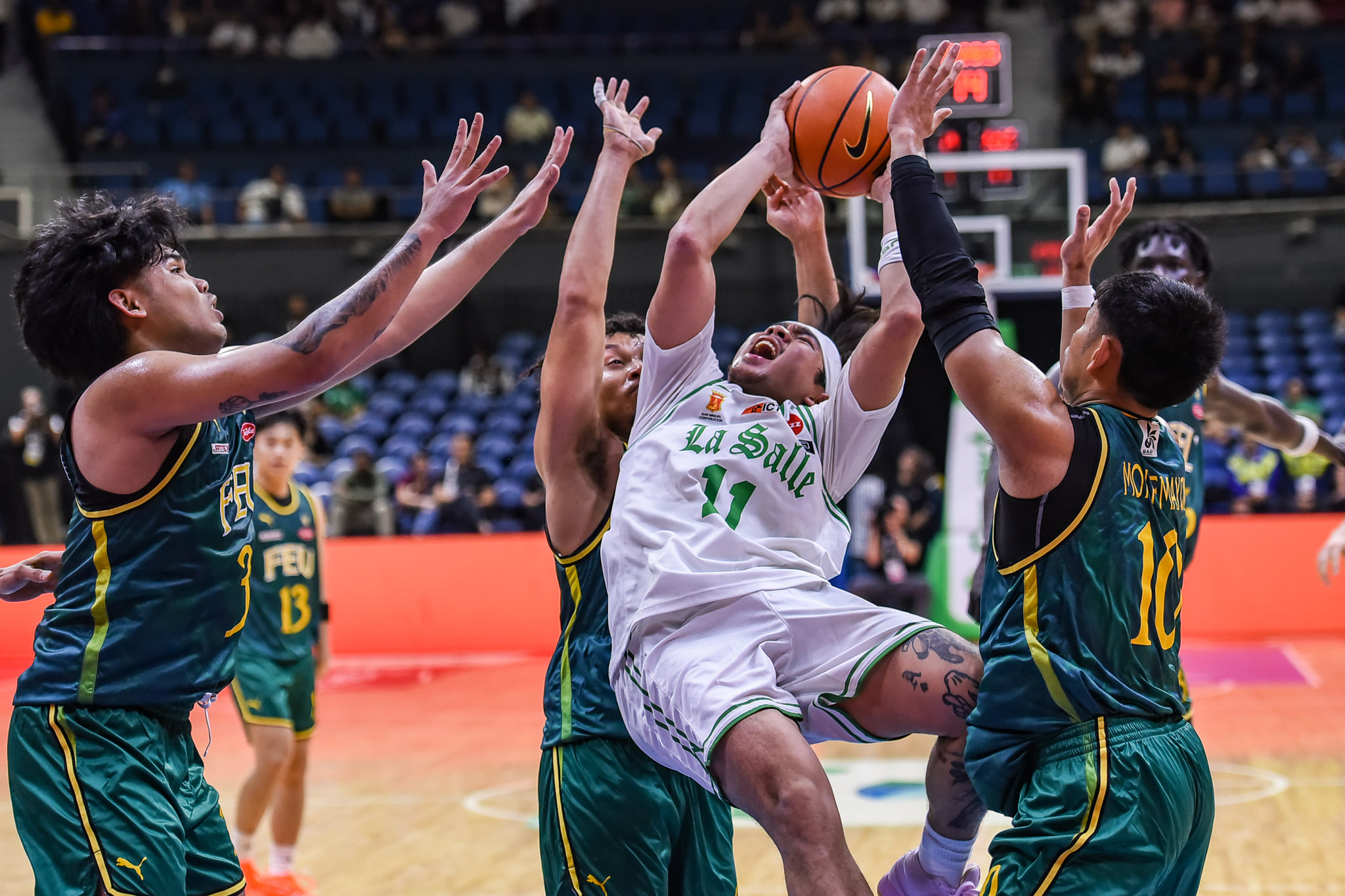 UAAP-88-MBB-DLSU-vs.-FEU-Jacob-Cortez-1077 Topex Robinson focuses on positives as crunch time looms for La Salle Basketball DLSU News UAAP - philippine sports news