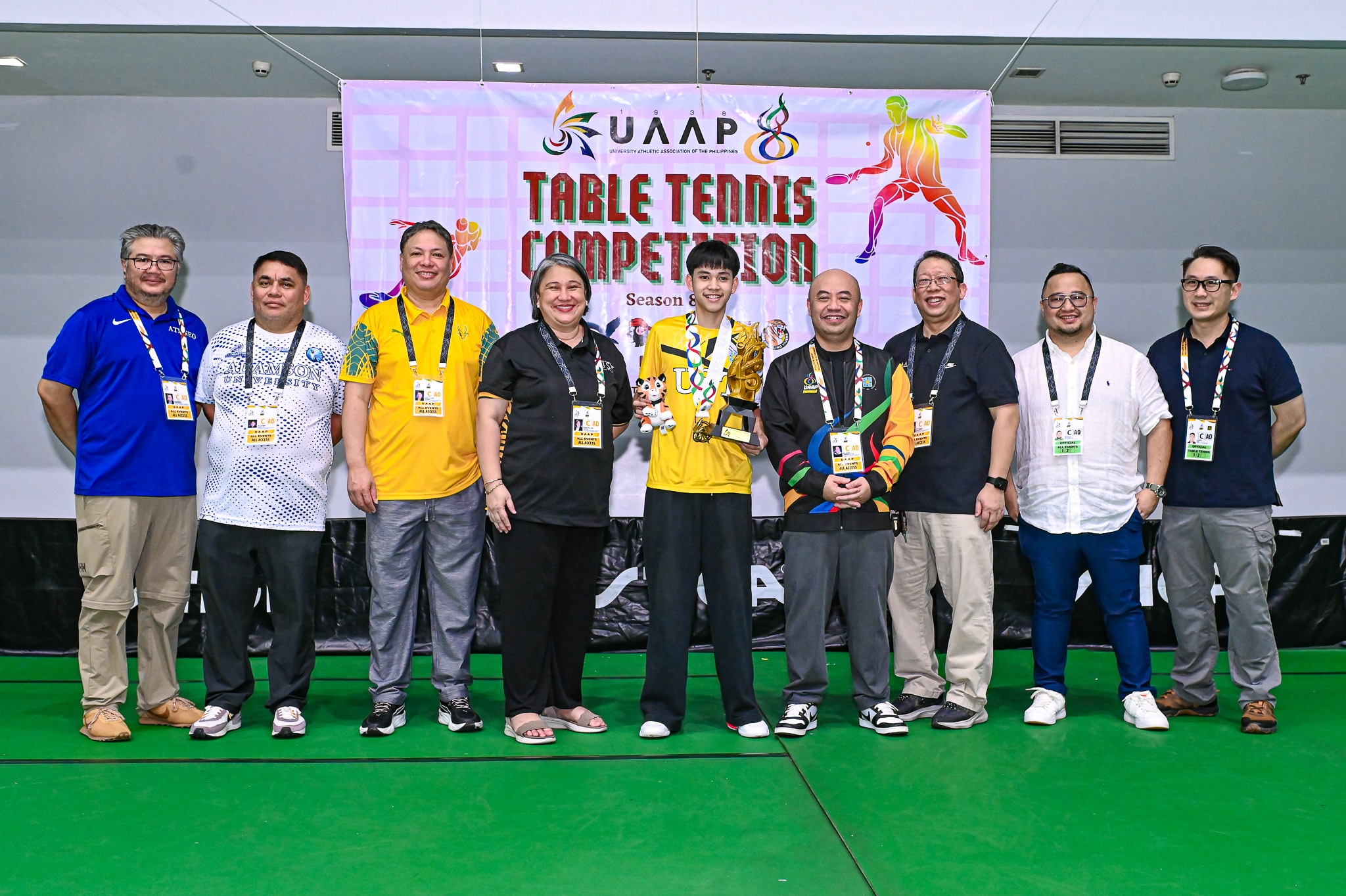 UAAP-88-Table-Tennis-Men_s-UST-ROTY-Gerald-Aguilar-3084-1 UST completes 'six-peat' in UAAP Men's Table Tennis, extends tie streak to 60 ADMU News Table Tennis UAAP UST - philippine sports news
