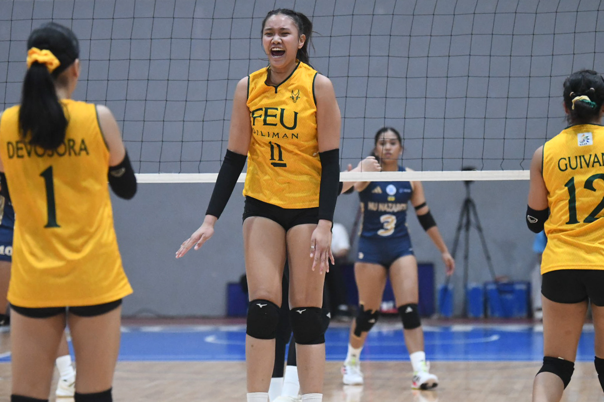 UAAP-Season-88-Girls-HSVB-FEU-vs-NUNS-Cathlyn-Umal NUNS seals UAAP Women's Volleyball Final Four spot as Adamson grabs twice-to-beat edge ADMU AdU DLSU FEU News NU UAAP UE UP UST Volleyball - philippine sports news