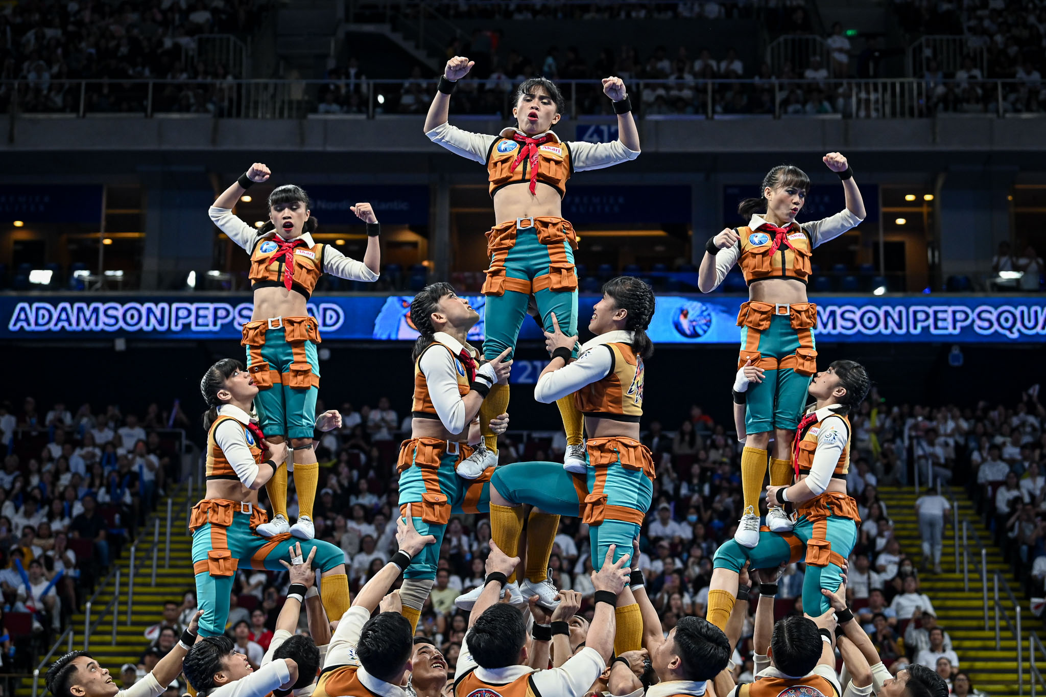 UAAP88-CDC-3-ADAMSON-PEP-SQUAD-0483 NU Pep Squad ninja way to UAAP Cheerdance history ADMU AdU Cheerleading DLSU FEU News NU UAAP UE UP UST - philippine sports news