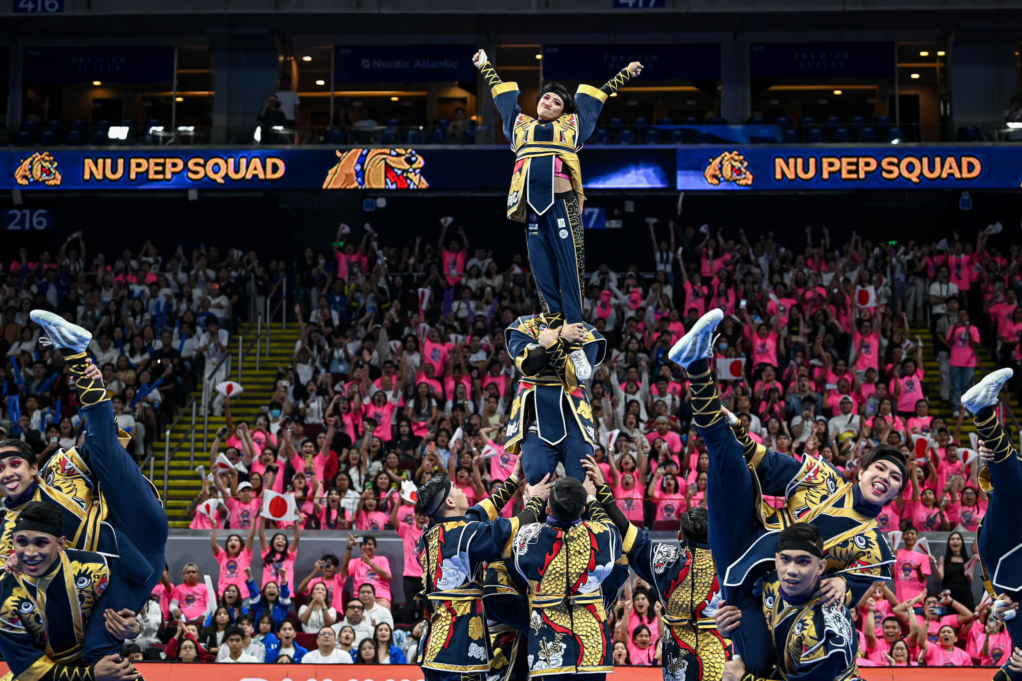 UAAP88-CDC-6-NU-PEP-SQUAD-1158 NU Pep Squad ninja way to UAAP Cheerdance history ADMU AdU Cheerleading DLSU FEU News NU UAAP UE UP UST - philippine sports news