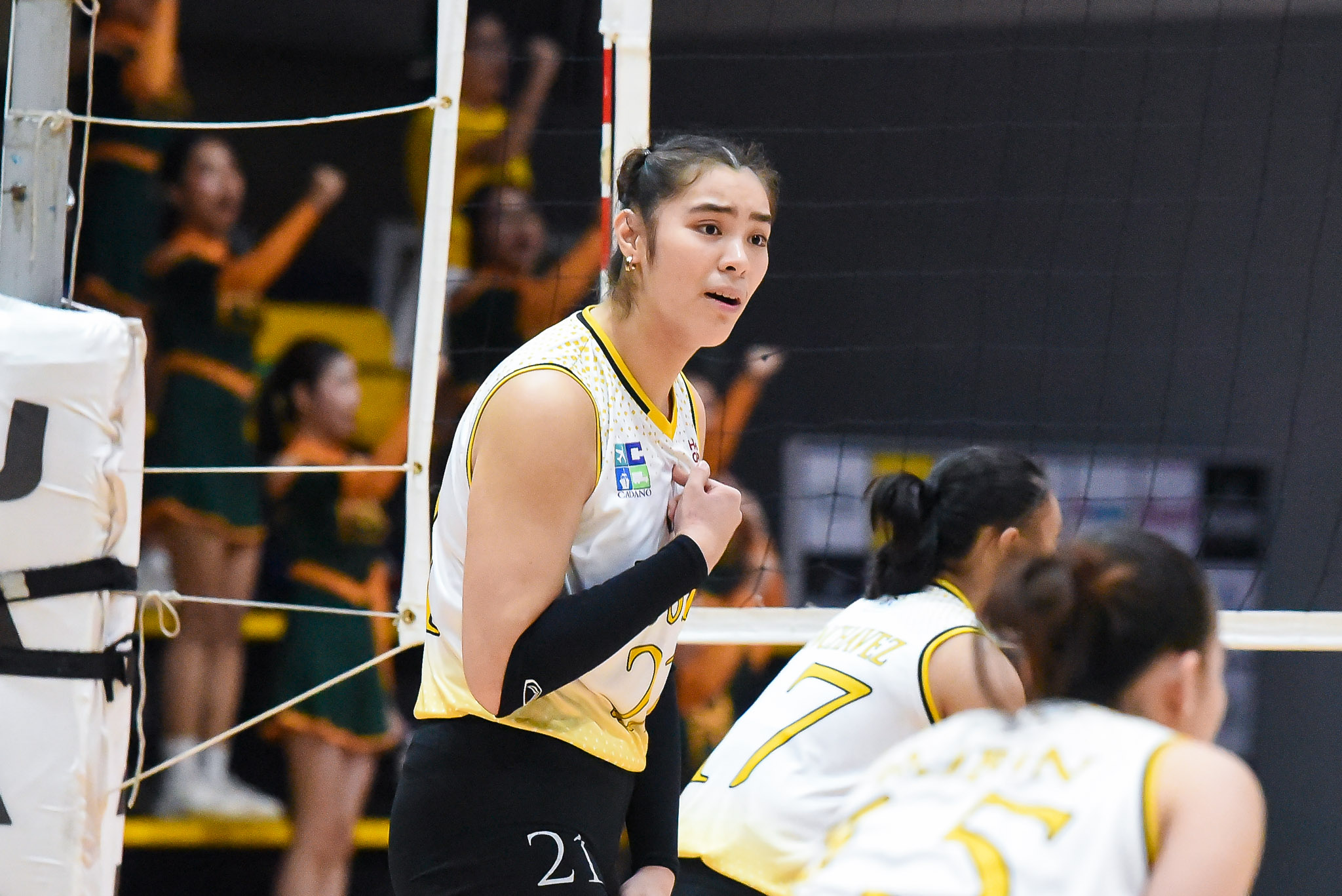UAAP88-HSGVB-Ysabel-Erin-Sotto-8674 NUNS seals UAAP Women's Volleyball Final Four spot as Adamson grabs twice-to-beat edge ADMU AdU DLSU FEU News NU UAAP UE UP UST Volleyball - philippine sports news