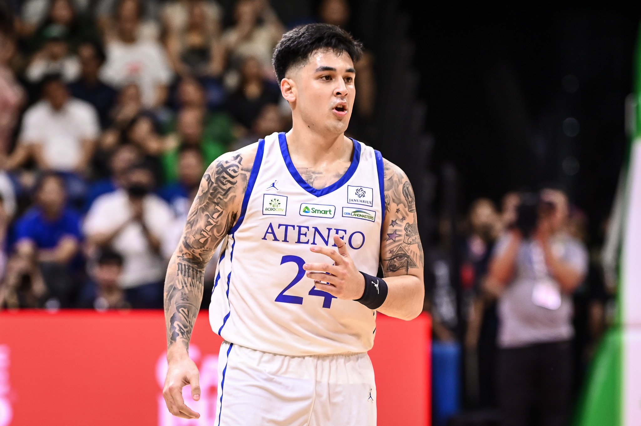 UAAP88-MBB-Dom-Escobar-1263 Jacob Cortez heroics send La Salle to UAAP Men's Basketball Final Four, eliminate Ateneo, FEU ADMU Basketball DLSU News UAAP - philippine sports news