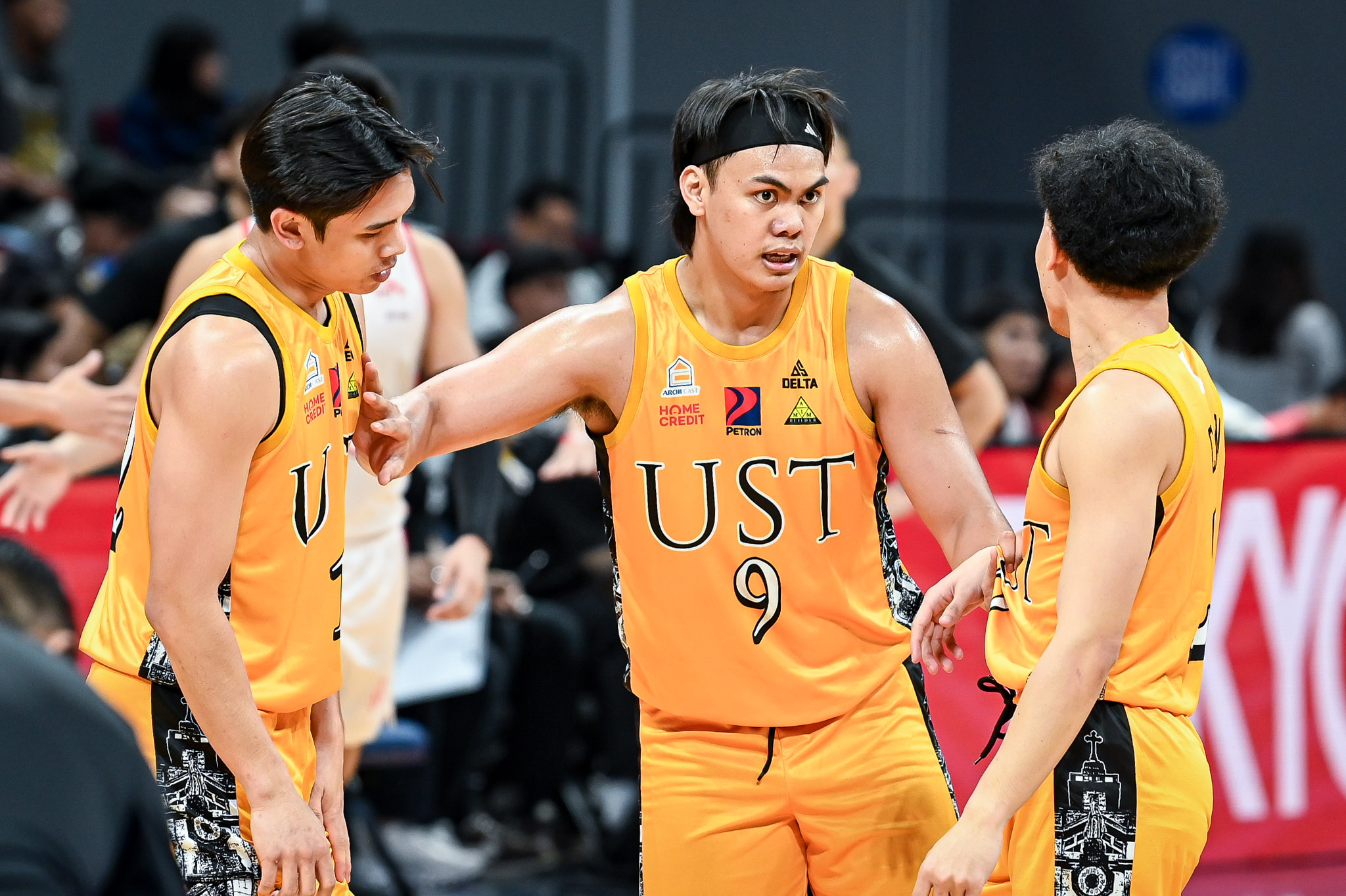 UAAP88-MBB-NIC-CABANERO-5902 UST ends month-long drought in UAAP Men's Basketball, trounces UE to snap skid Basketball News UAAP UE UST - philippine sports news