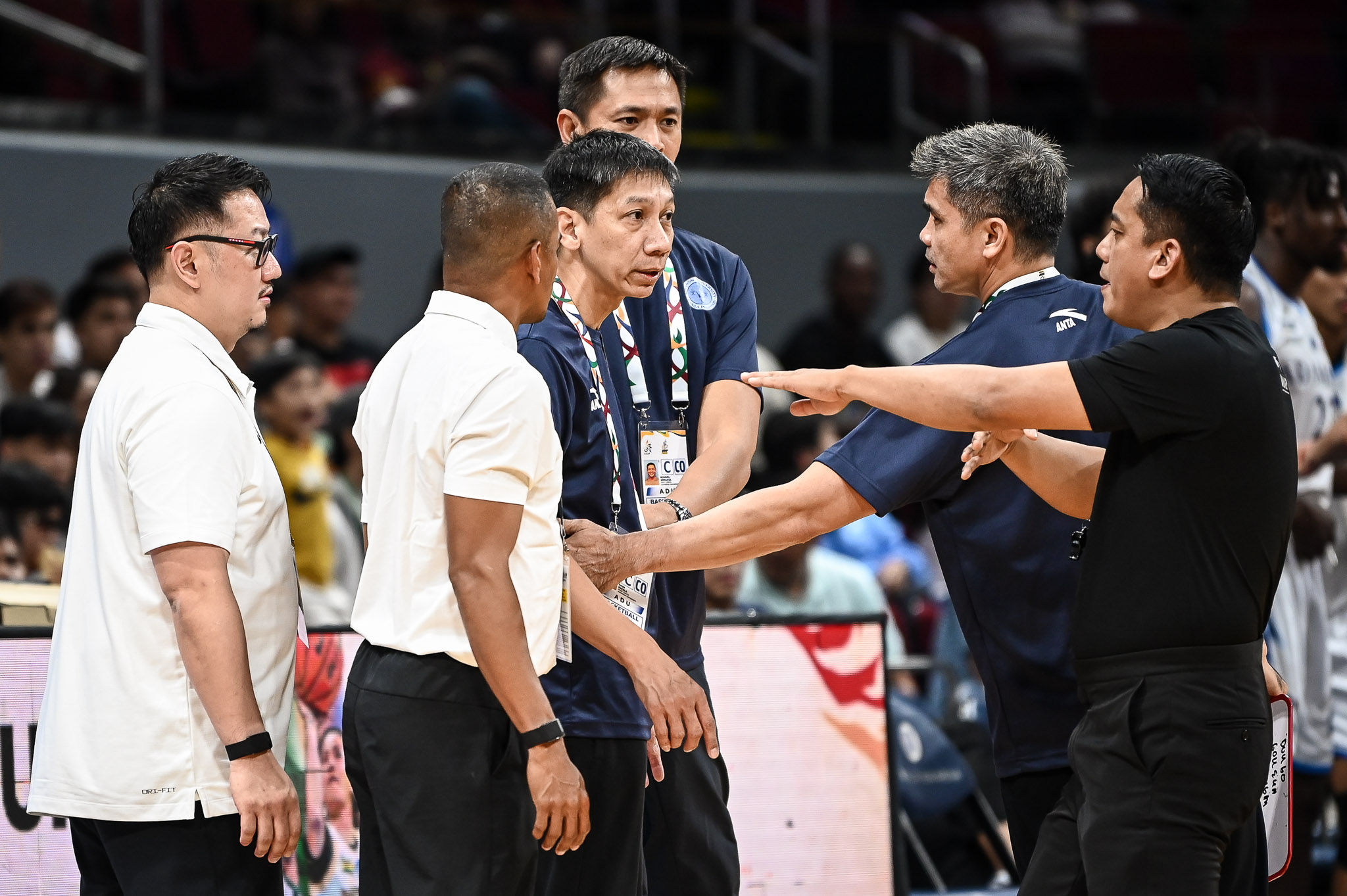 UAAP88-MBB-Nash-Racela-4745 Nash Racela surprised by Mike Phillips’ remark that led to confrontation AdU Basketball DLSU News UAAP - philippine sports news