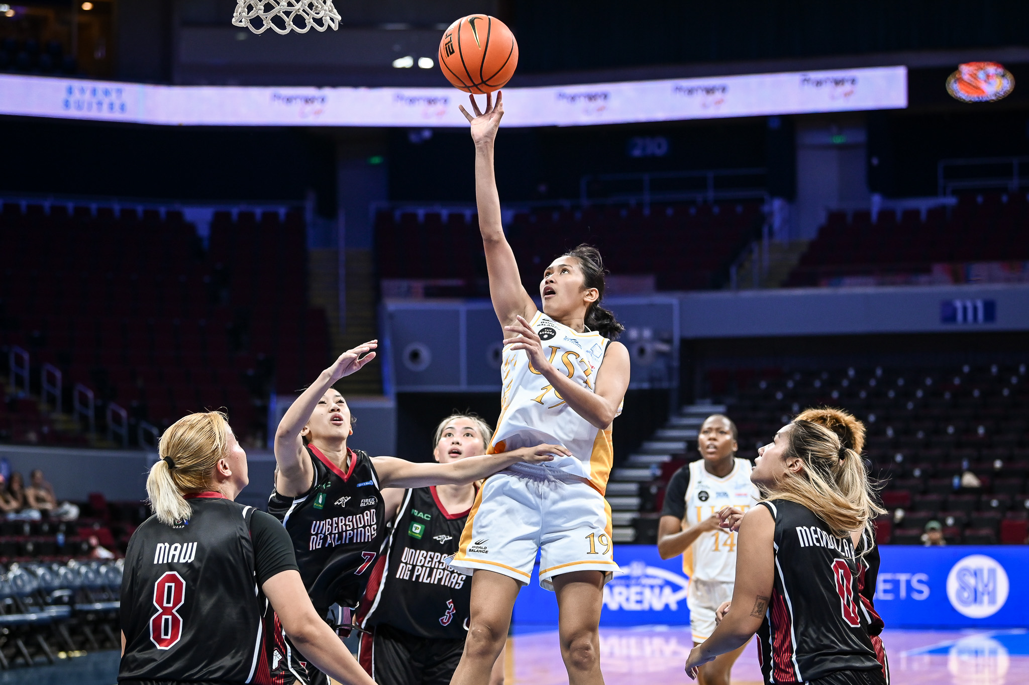 UAAP88-WBB-Rachelle-Ambos-5170 Pastrana, UST extend perfect run in UAAP Women's Basketball to 10, rout UP Basketball News UAAP UP UST - philippine sports news