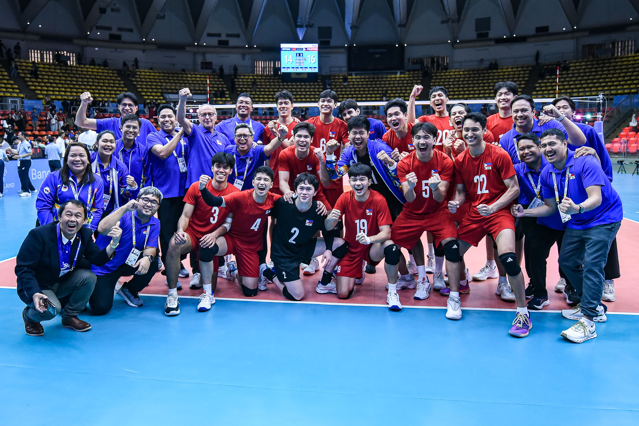 Alas Men, Women bound for Asian Games after AVC confirms qualification