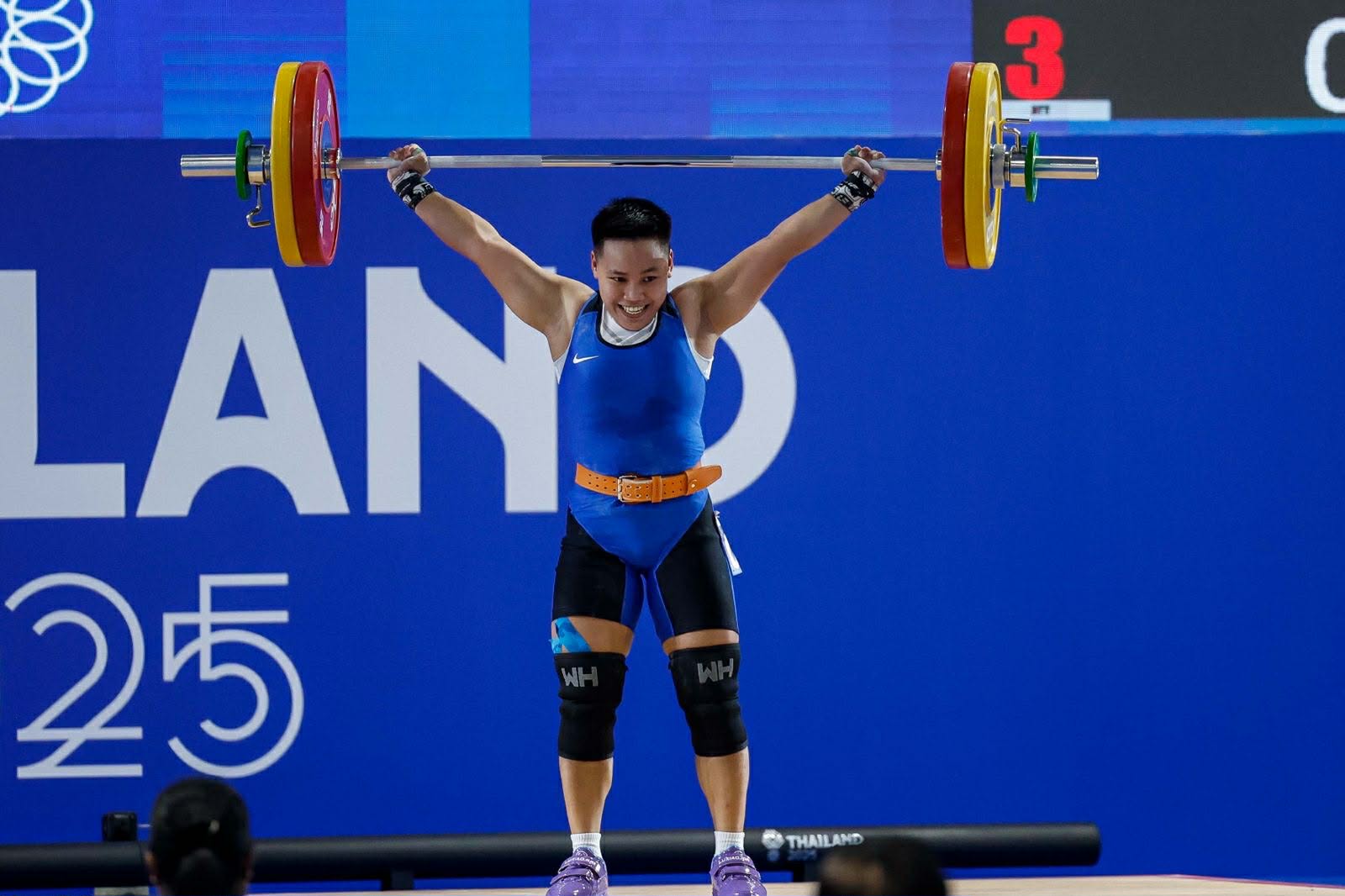 2025-SEA-Games-Weightlifting-Elreen-Ando Elreen Ando wins second SEA Games gold in higher weight class 2025 SEA Games News Weightlifting - philippine sports news