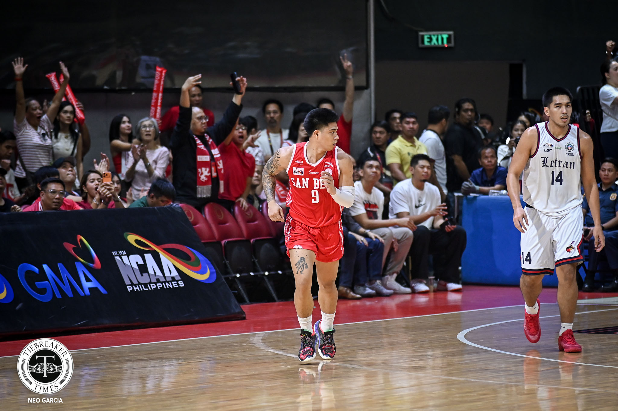NCAA-101-SRS-Finals-G2-CSJL-vs.-SBU-Bry-Sajonia-2932 Red Lions Roar Again: San Beda sweeps Letran, captures 24th NCAA Srs Basketball title Basketball CSJL NCAA News SBC - philippine sports news