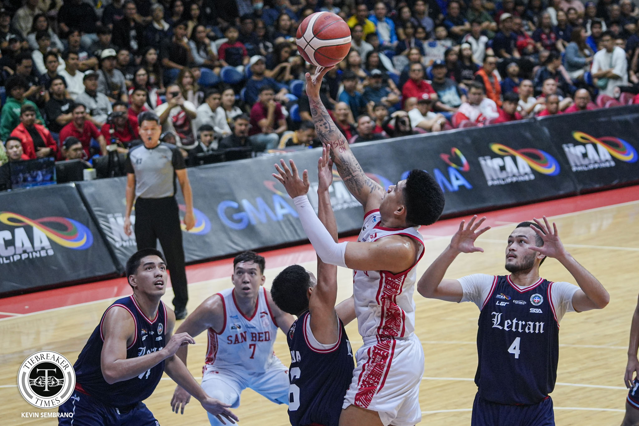 NCAA101-Finals_SBU-vs-CSJL_-Nygel-Gonzales-01252 Nygel Gonzales' growth signals bright future for San Beda Basketball NCAA News SBC - philippine sports news