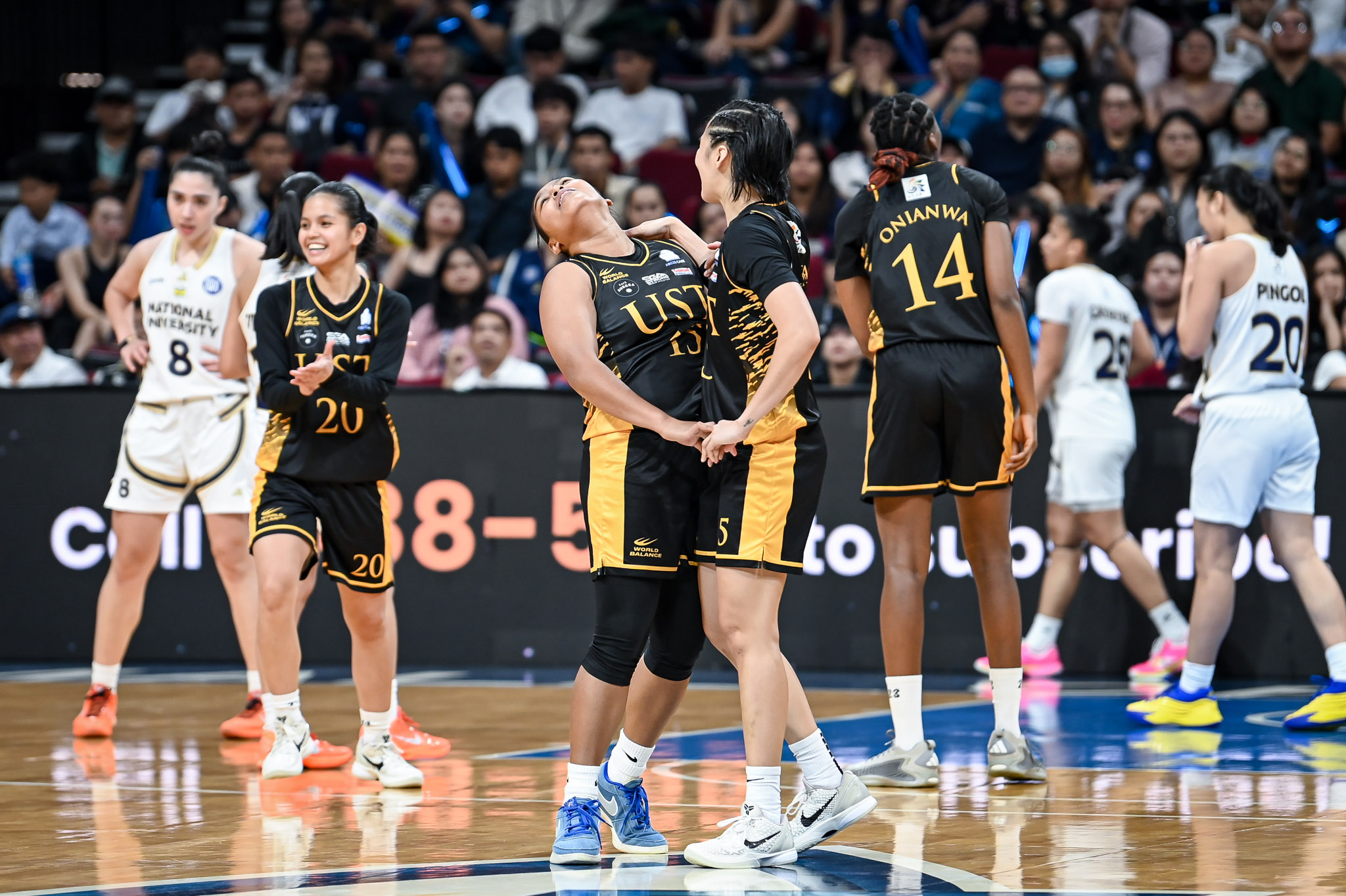 UAAP88-WBB-EKA-SORIANO-KENT-PASTRANA-5408 Eka Soriano, Kent Pastrana's shared destiny at UST ends in glory Basketball News UAAP UST - philippine sports news