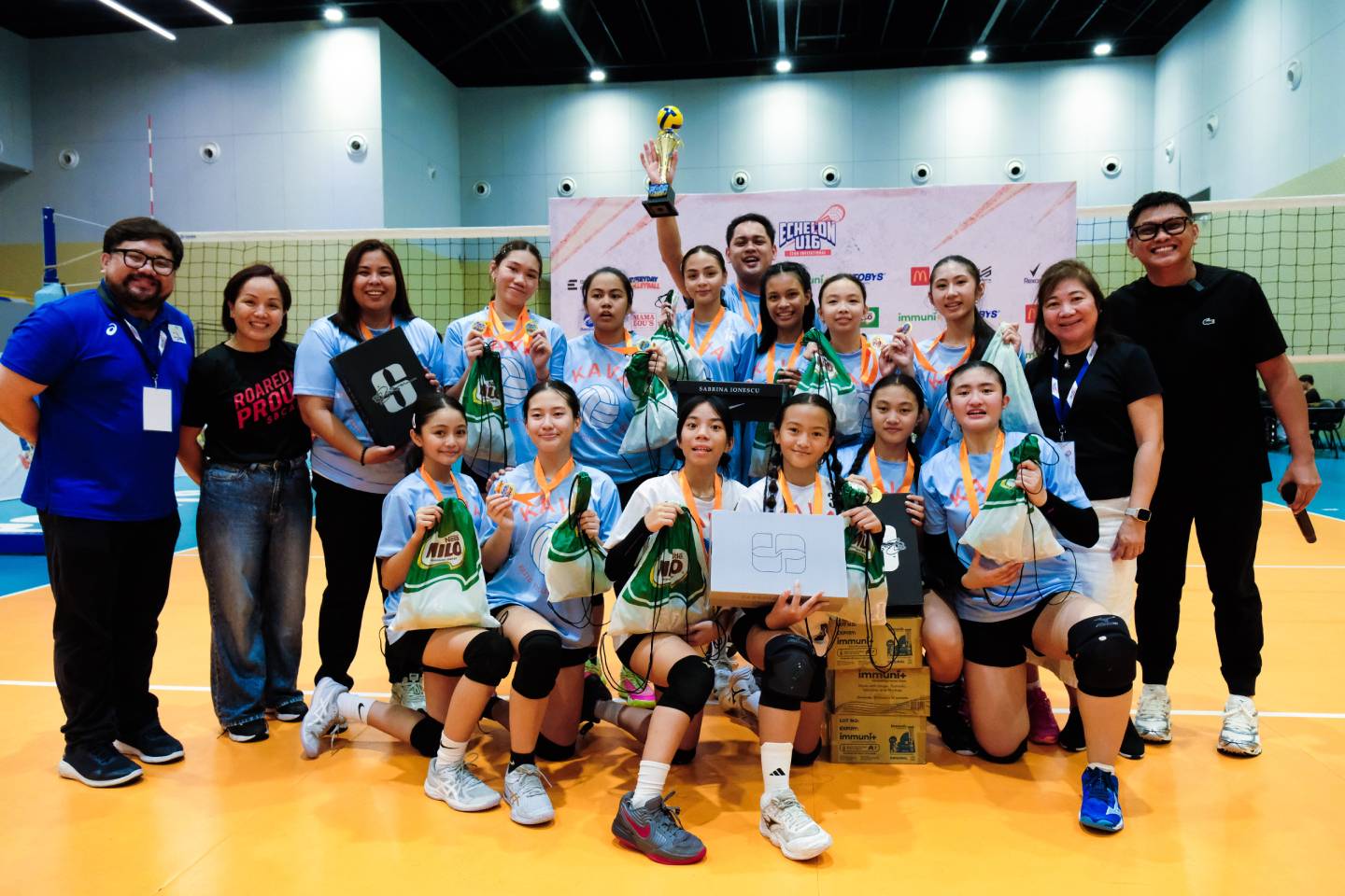 2026-Echelon-U16-Kaito San Beda-Rizal completes perfect sweep, rules inaugural Echelon U16 crown News Volleyball - philippine sports news