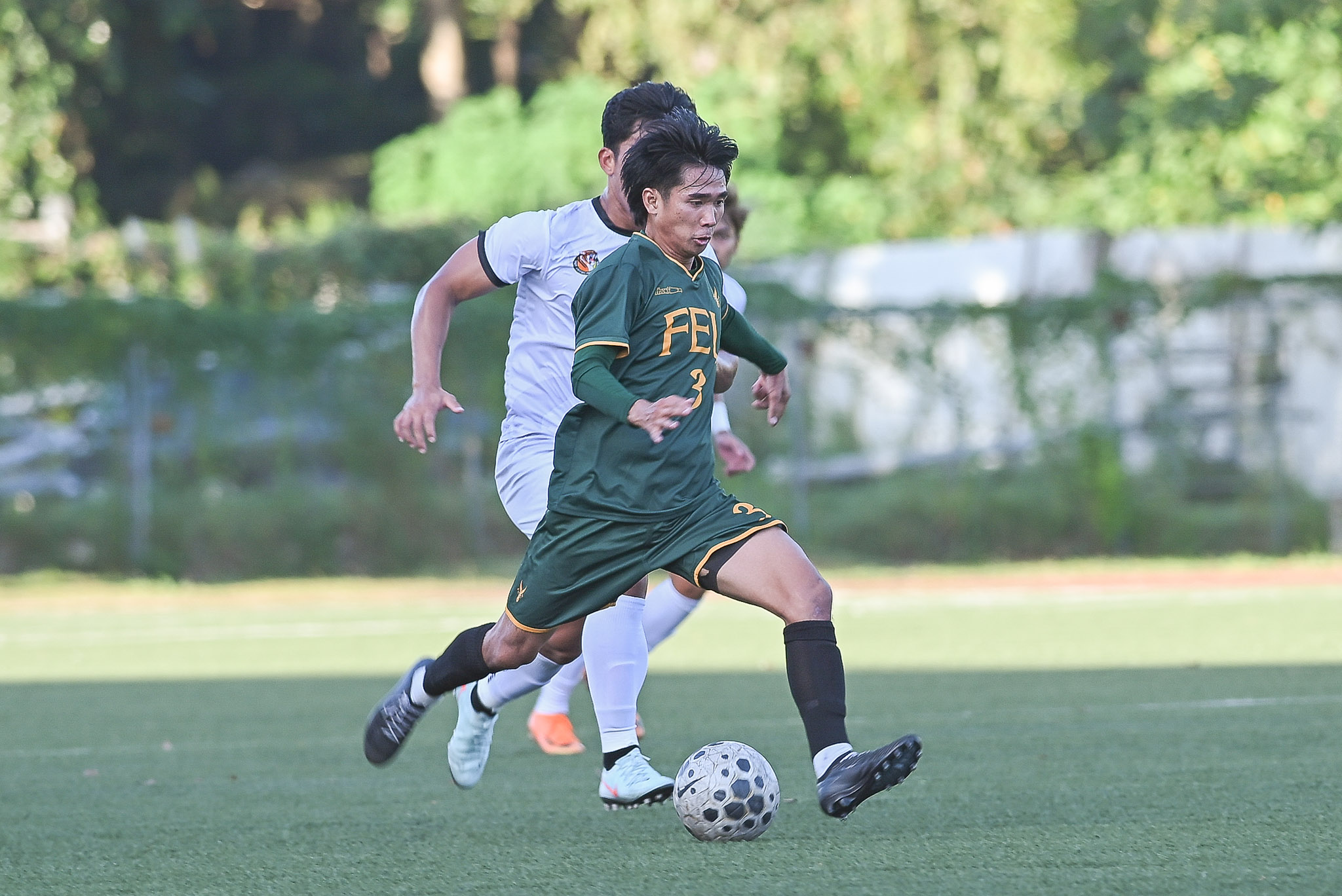 UAAP-88-MFB-FEU-vs.-UST-Andre-Yu-1641 Karl Absalon brace powers FEU to rout of UST ahead of UAAP Men's Football Final Four FEU Football News UAAP UST - philippine sports news