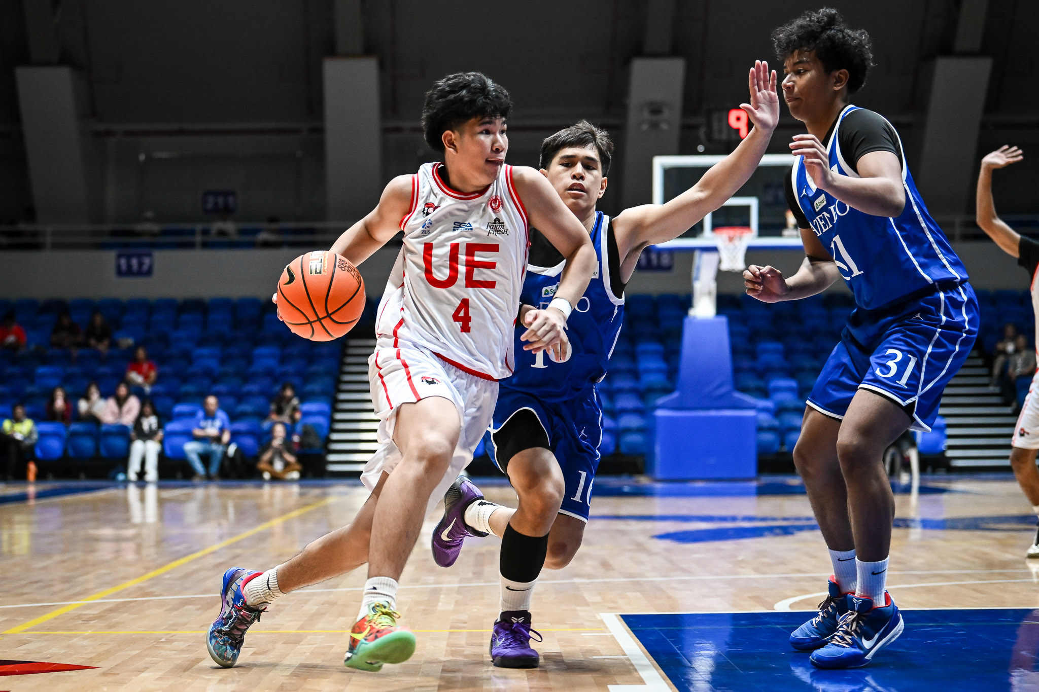 UAAP88-HSBB-Jolo-Pascual-7921 FEU-D, Ateneo score gritty wins to open UAAP Boys Basketball campaign ADMU Basketball FEU News UAAP UE UST - philippine sports news