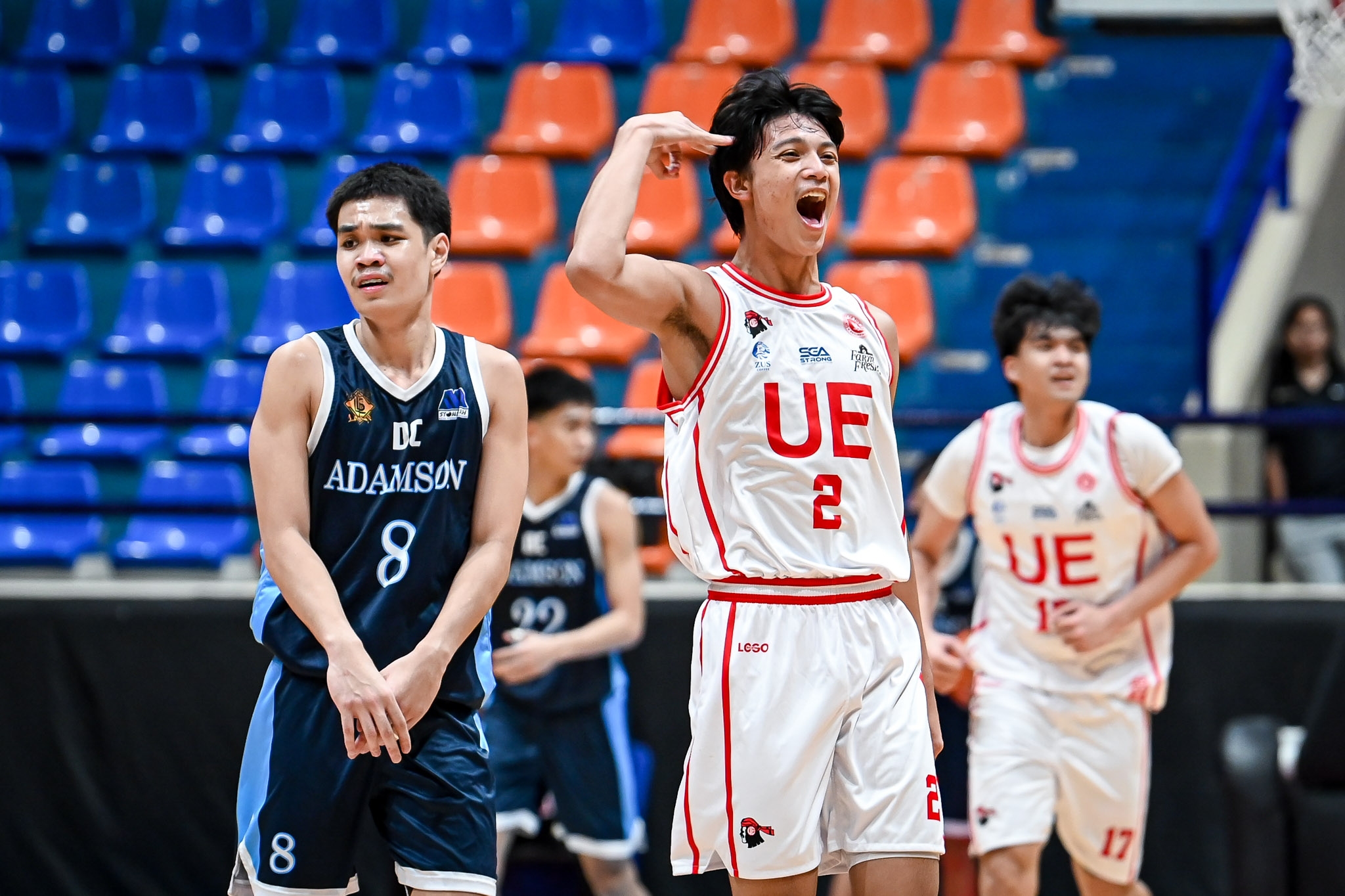 UAAP88-HSBBB-ETHAN-AGUAS-0671 FEU-D dominates UPIS, claims solo second in UAAP Boys Basketball AdU Basketball FEU News UAAP UE UP - philippine sports news
