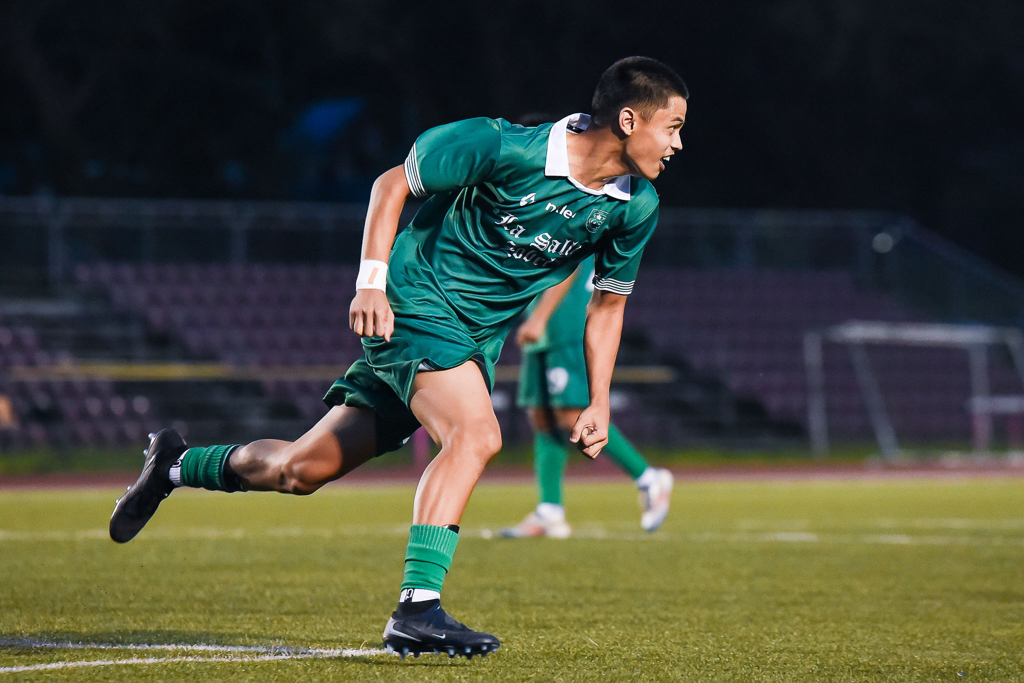 UAAP88-HSFB-CLARET-vs-DLSZ-GAYOSO-JAVIER-4954 Jayden Gayoso looks to step out of bro Jarvey’s shadow at DLSZ DLSU Football News UAAP - philippine sports news