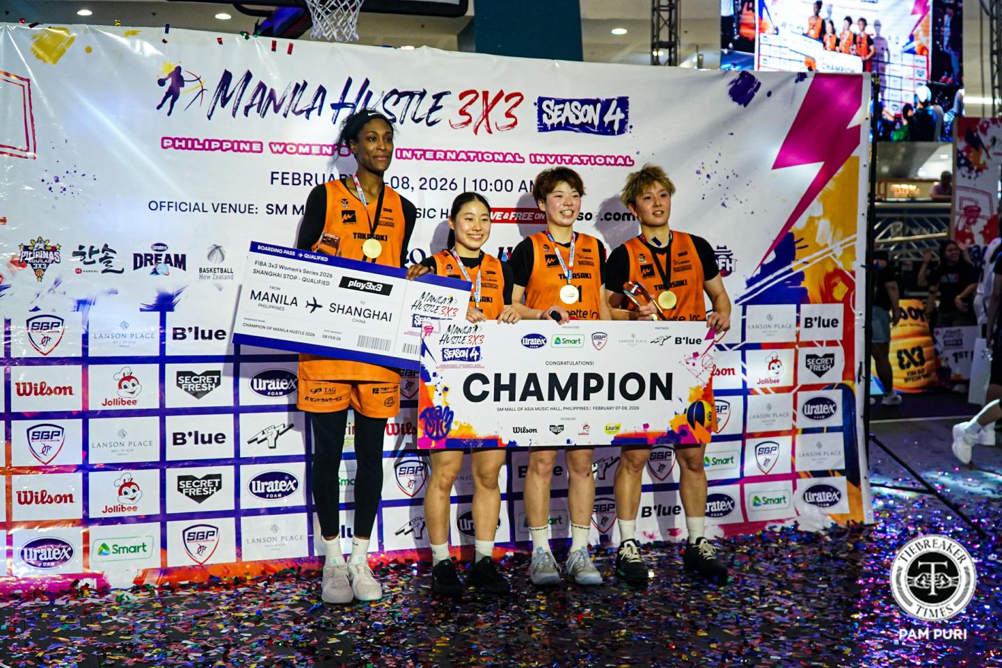 2026-Manila-Hustle-Flowlish-Gunma Uratex Dream fall short as Flowlish Gunma rule Manila Hustle 3x3 3x3 Basketball Gilas Pilipinas News - philippine sports news