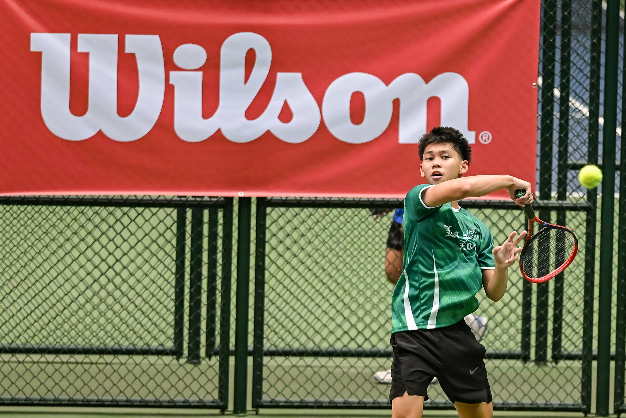 UAAP-88-HS-Tennis-Raphael-Wong-6514 Ateneo's Miguel Lagac leads quarters cast in UAAP Boys Tennis ADMU DLSU News NU Tennis UAAP UE UST - philippine sports news
