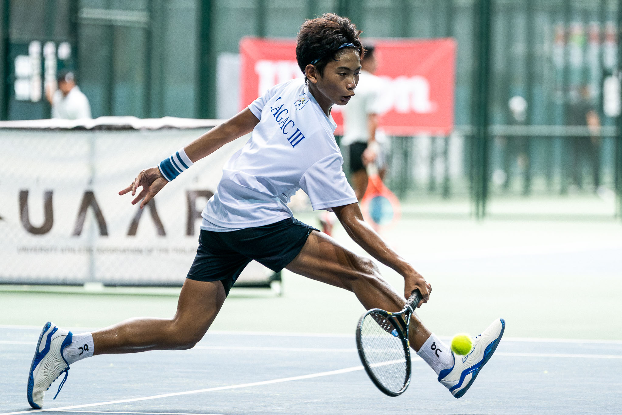 UAAP-S88-Lawn-Tennis-Miguel-Lagac-02323 NUNS' Cabaral, Ateneo's Lagac set up UAAP Boys Tennis finals showdown as UE duos clash in doubles ADMU DLSU News NU Tennis UAAP UE - philippine sports news