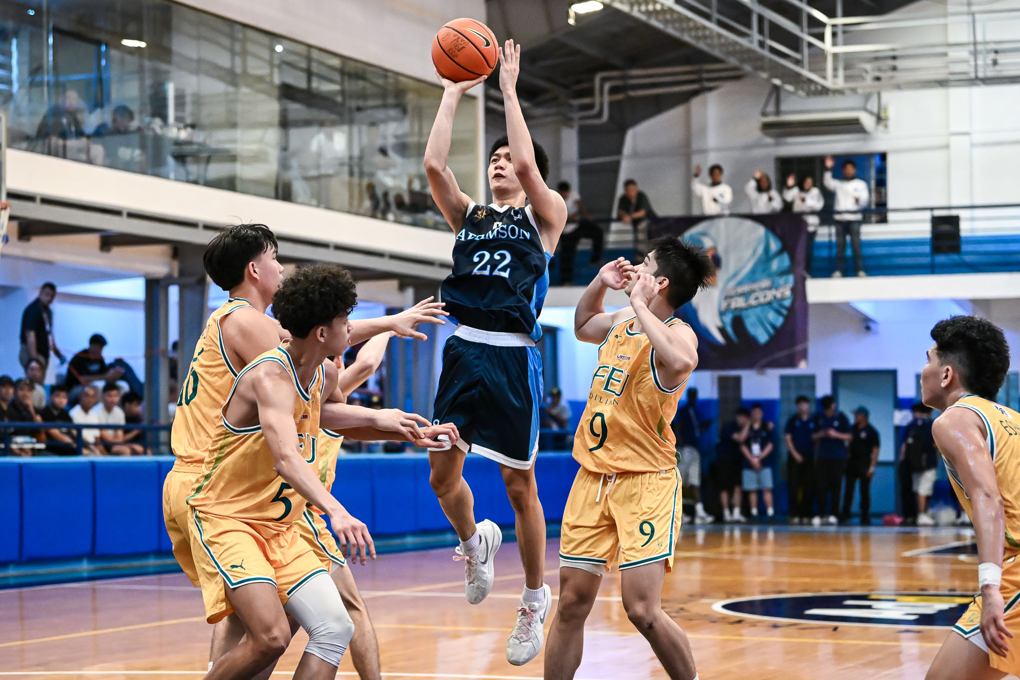 UAAP88-HS-Basketball-Mac-Genodia-8276 Ateneo, FEU-D share first after dominant wins to close UAAP Boys Basketball Round 1 ADMU AdU Basketball FEU News UAAP UP - philippine sports news