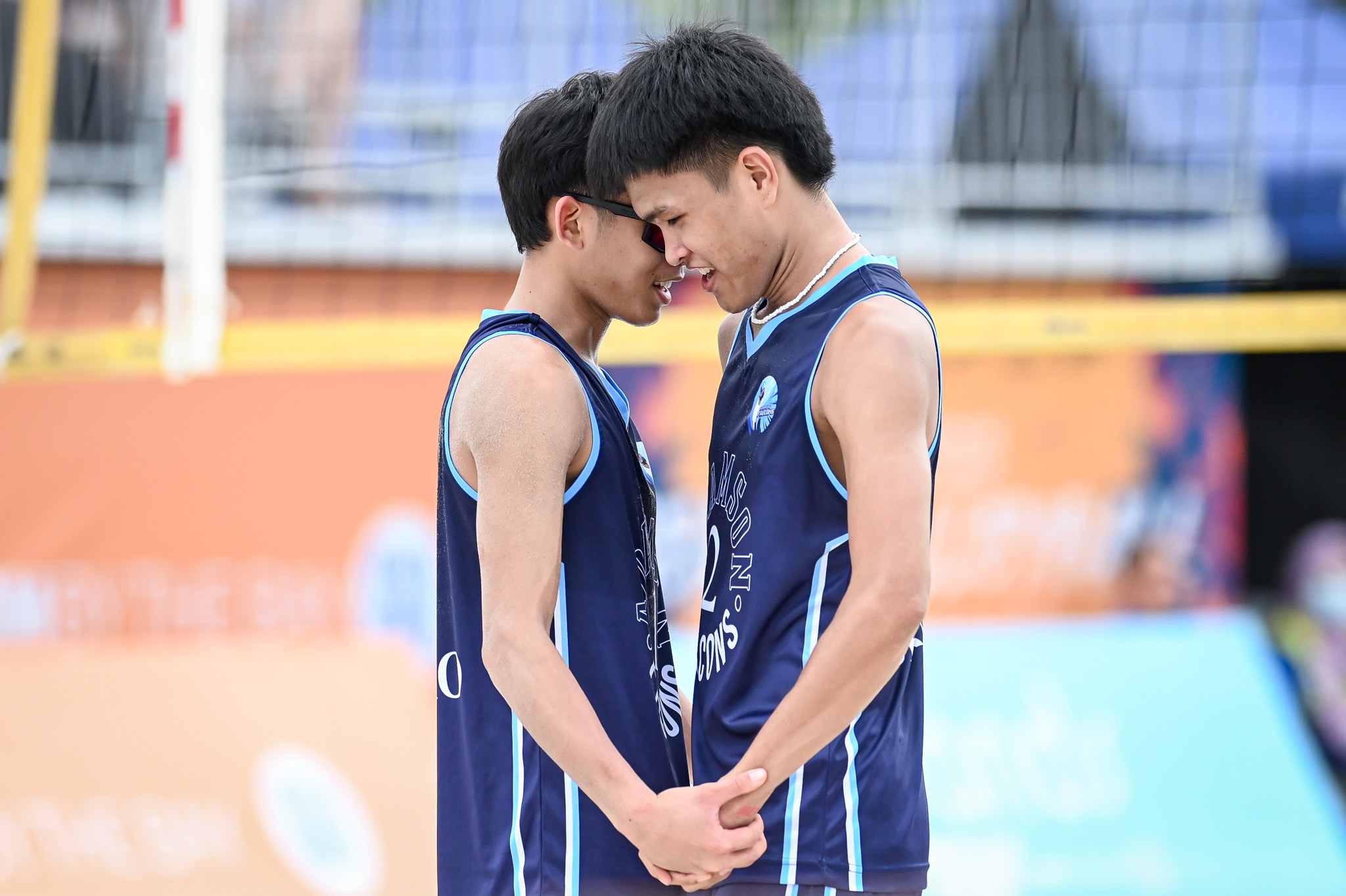 UAAP88-HSBBVB-MALINAO-BRICE-BERNABE-JAMES-1877 Adamson, NUNS, FEU-D secure UAAP Girls Beach Volley semis spots ADMU AdU Beach Volleyball DLSU FEU News NU UAAP UE UP UST - philippine sports news