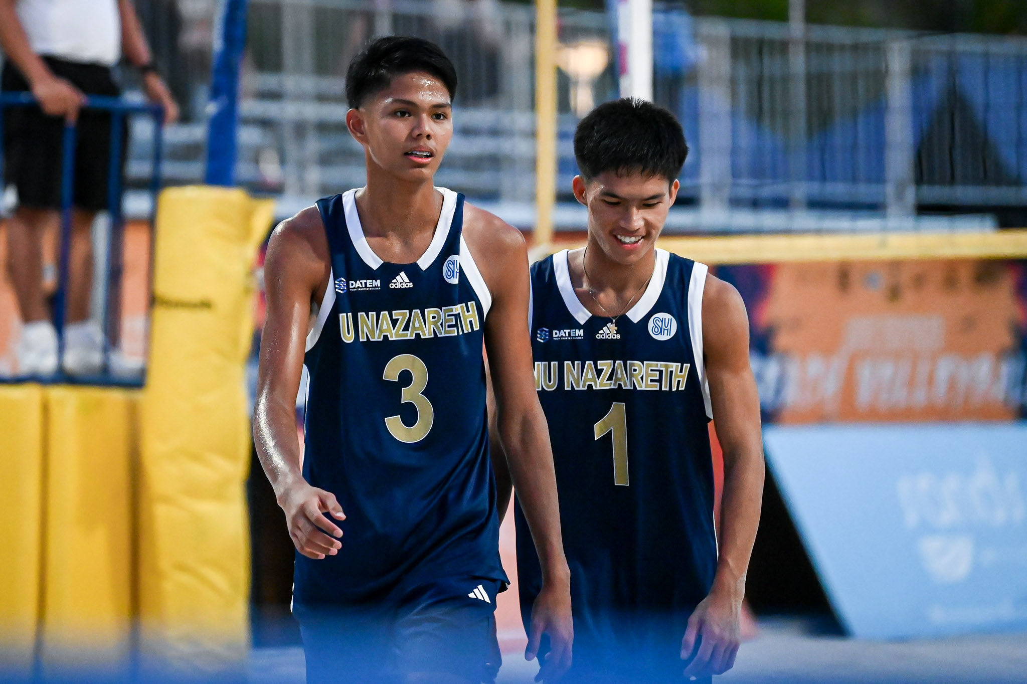 UAAP88-HSBBVB-MILLAN-RONNIE-TAN-SAMJO-KIAN-1723 UST's Bihag-Escobar, NUNS's Tan-Jadraque, UE's Dullete-Marcelino remain unbeaten in UAAP Boys' Beach Volley ADMU AdU Beach Volleyball DLSU FEU News NU UAAP UE UP UST - philippine sports news