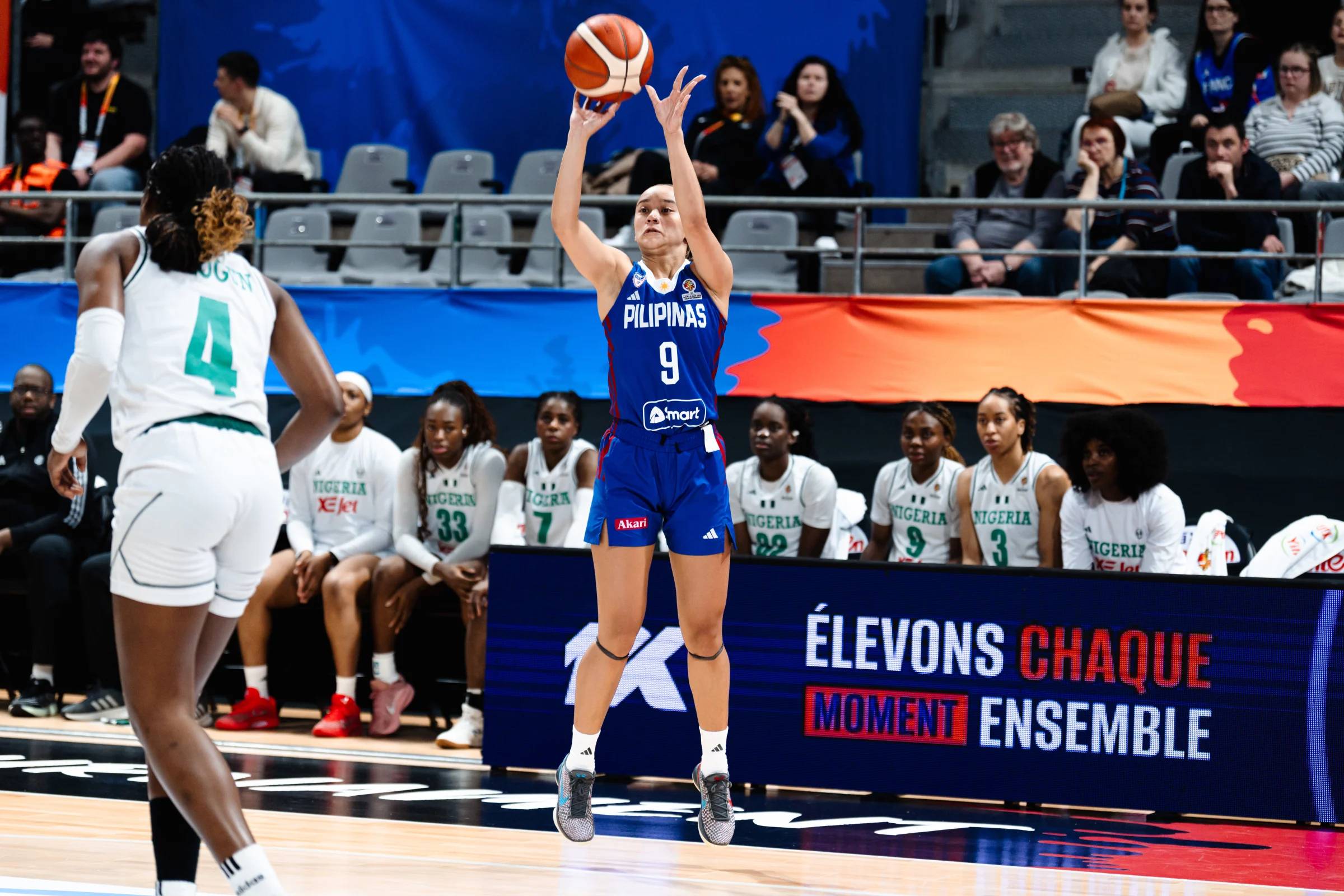 2026-FIBA-Womens-World-Cup-Qualifiers-Gilas-Women-vs-Nigeria-Louna-Ozar Gilas Women stumble against Nigeria in World Cup qualifiers, face do-or-die matches Basketball Gilas Pilipinas News - philippine sports news