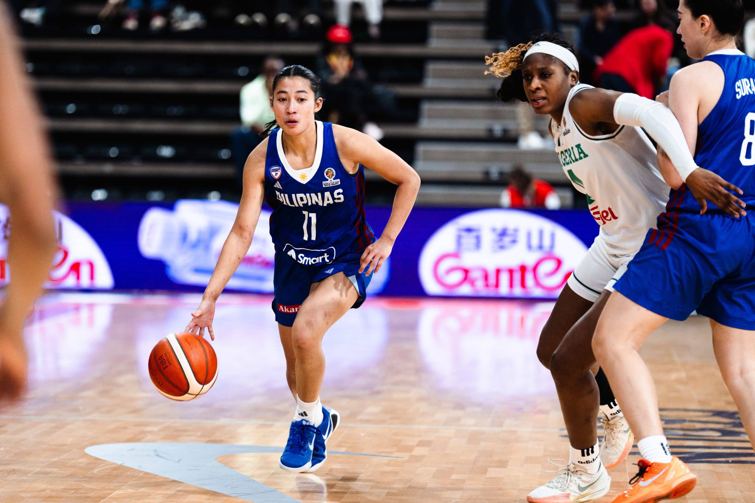 2026-FIBA-Womens-World-Cup-Qualifiers-Gilas-Women-vs-Nigeria-Stef-Berberabe Gilas Women stumble against Nigeria in World Cup qualifiers, face do-or-die matches Basketball Gilas Pilipinas News - philippine sports news