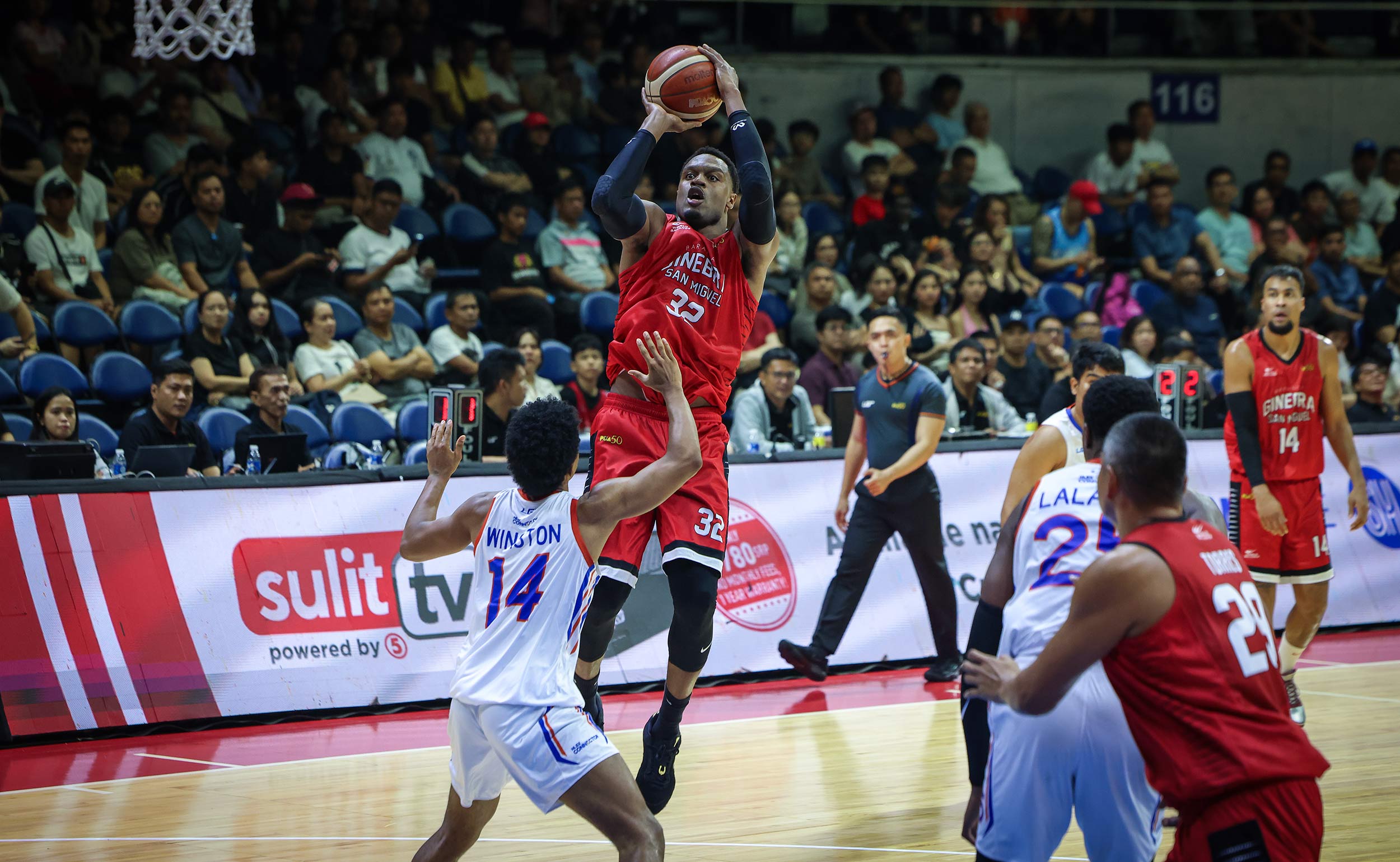 2026-PBA-Commissioners-Cup-Ginebra-vs-NLEX-Justin-Brownlee PBA: Bolick steals spotlight as NLEX spoils Brownlee's big night Basketball News PBA - philippine sports news