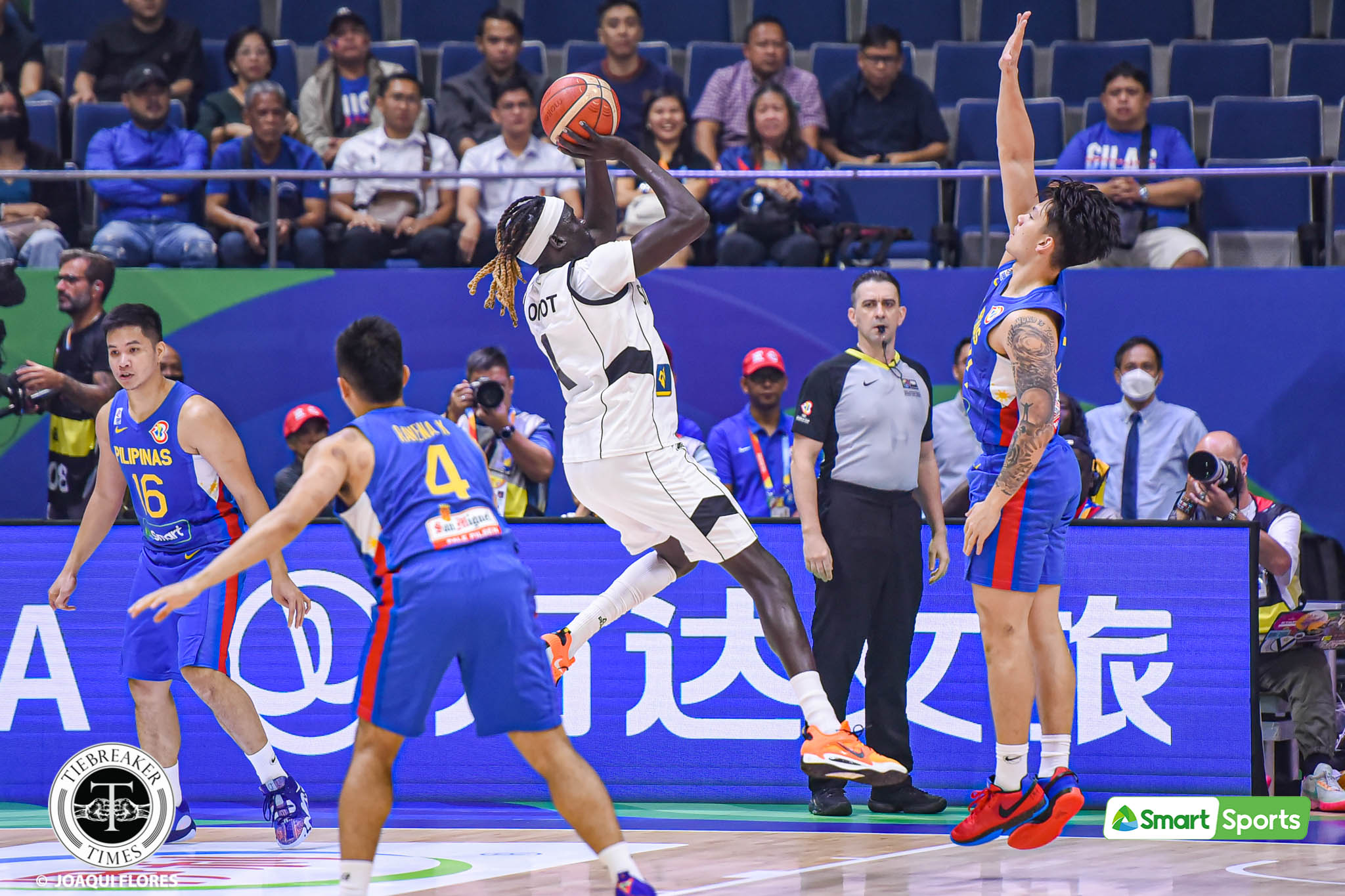 FIBA-WC-PHI-vs.-SSD-Nuni-Omot-4533 Magnolia brings in South Sudan's Nuni Omot as new PBA Comm's Cup import Basketball News PBA - philippine sports news